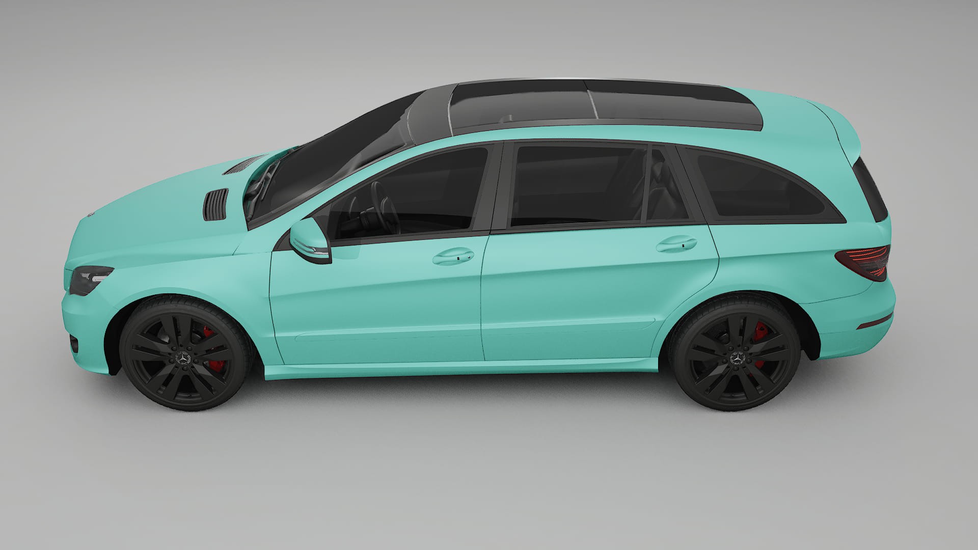 Mercedes R class W251 facelift LCI TPU Lakbeschermingsfolie | FROST Kleurveranderende PPF – Volledig Voorgesneden Kit