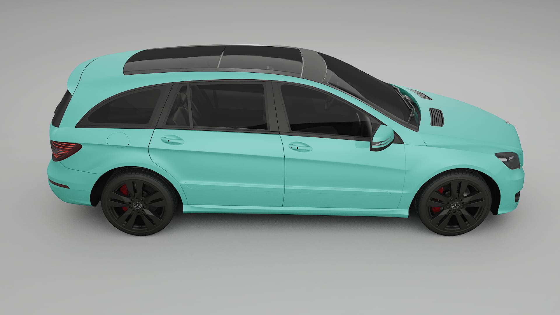 Mercedes R class W251 facelift LCI TPU Lakbeschermingsfolie | FROST Kleurveranderende PPF – Volledig Voorgesneden Kit