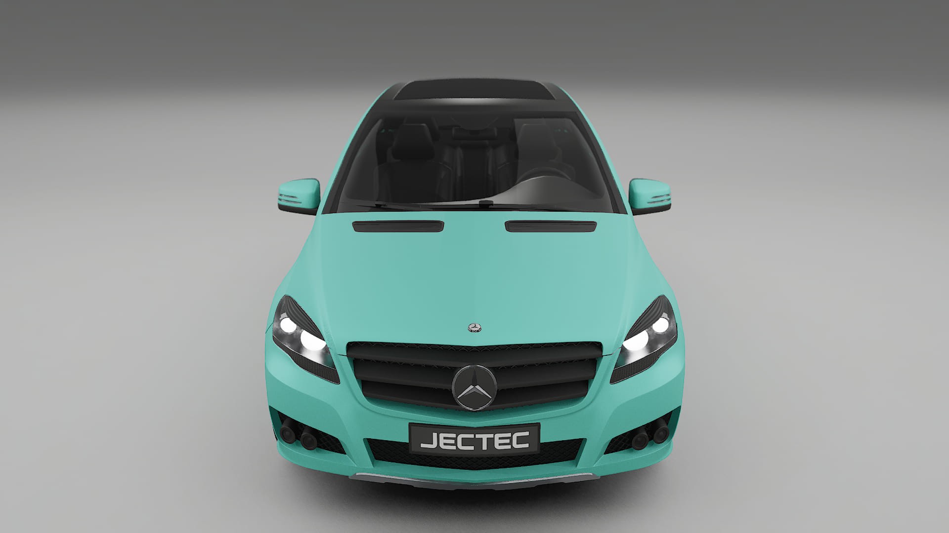 Mercedes R class W251 facelift LCI TPU Lakbeschermingsfolie | FROST Kleurveranderende PPF – Volledig Voorgesneden Kit