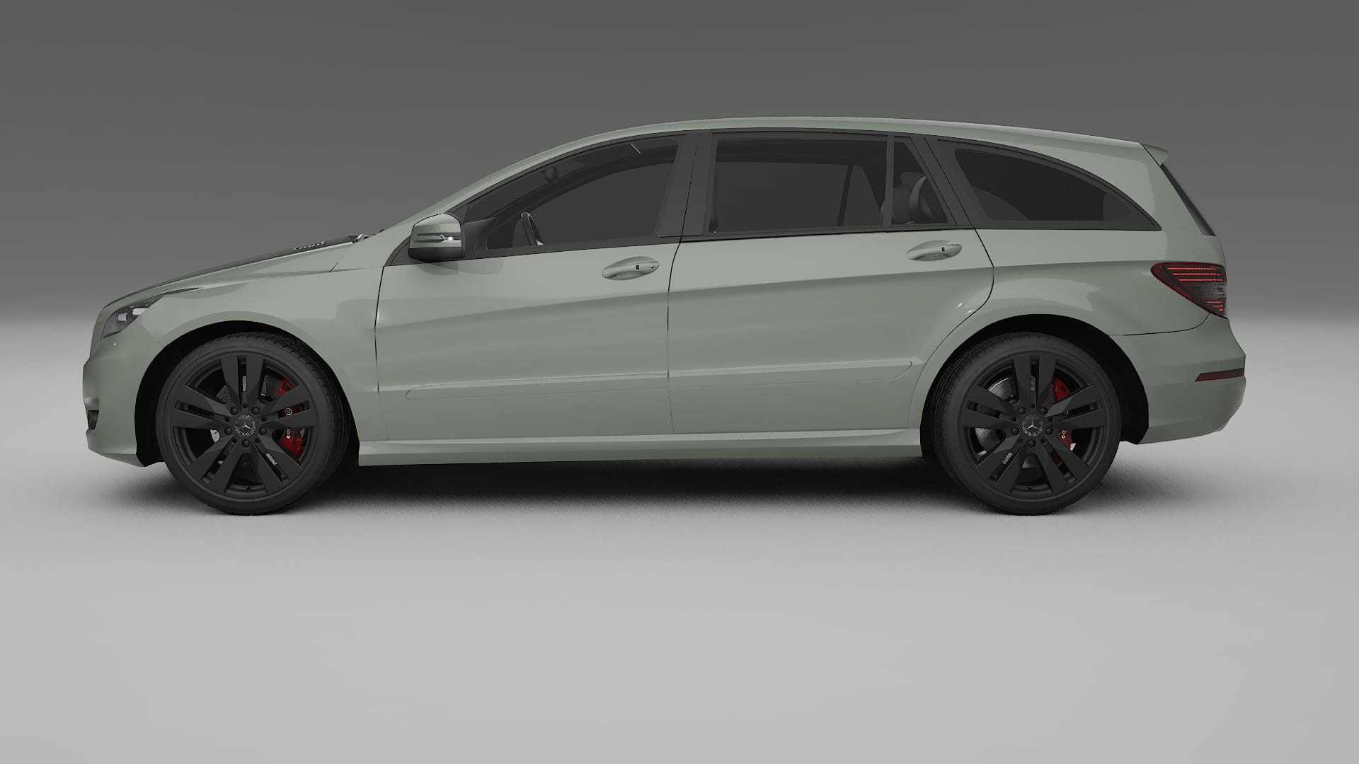 Mercedes R class W251 facelift LCI TPU Lakbeschermingsfolie | SLATE Kleurveranderende PPF – Volledig Voorgesneden Kit