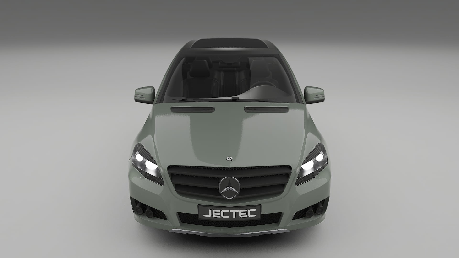 Mercedes R class W251 facelift LCI TPU Lakbeschermingsfolie | SLATE Kleurveranderende PPF – Volledig Voorgesneden Kit