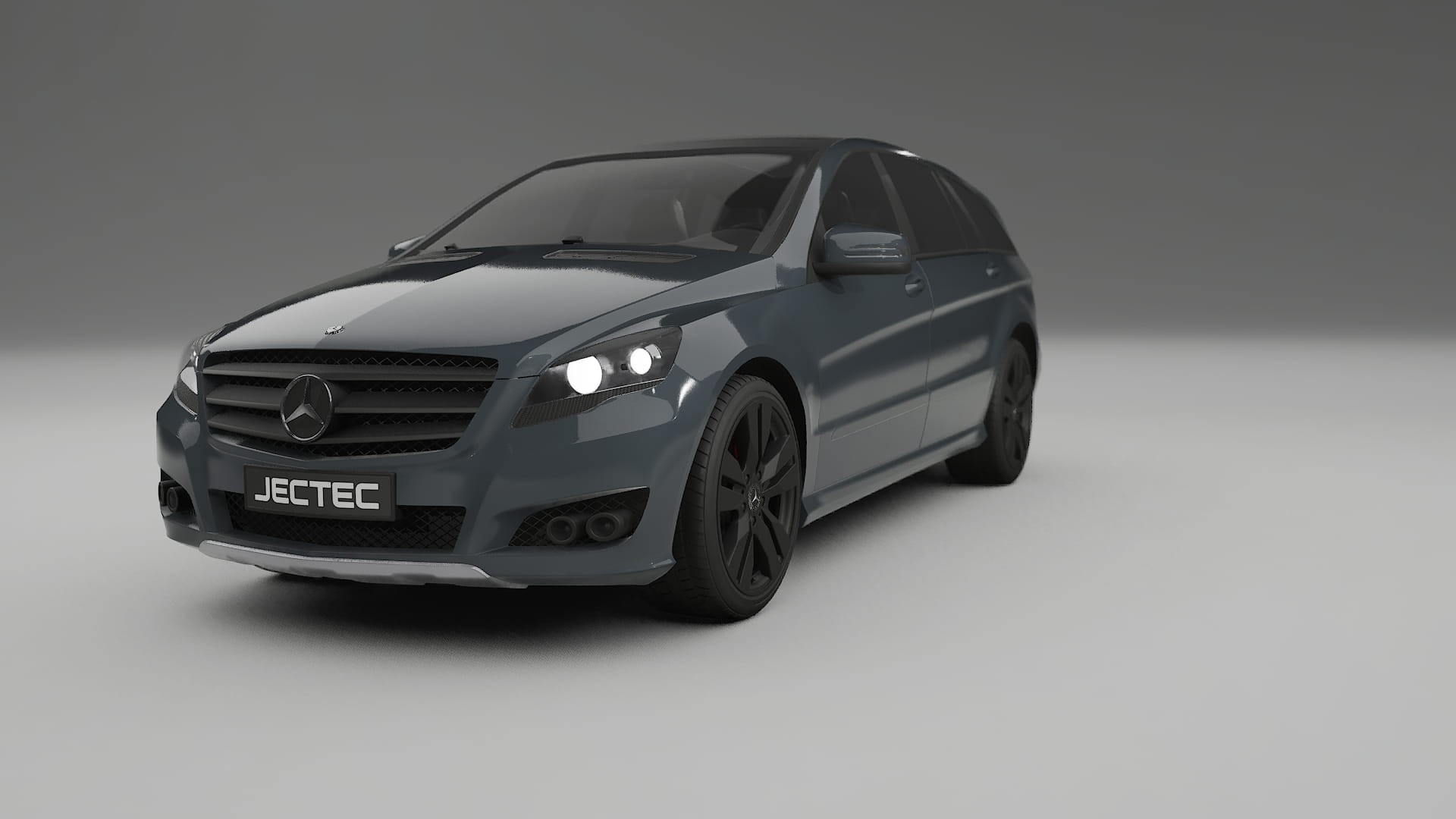 Mercedes R class W251 facelift LCI TPU Lakbeschermingsfolie | GRANITE Kleurveranderende PPF – Volledig Voorgesneden Kit
