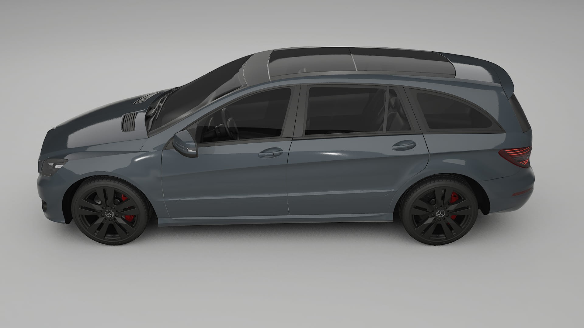 Mercedes R class W251 facelift LCI TPU Lakbeschermingsfolie | GRANITE Kleurveranderende PPF – Volledig Voorgesneden Kit