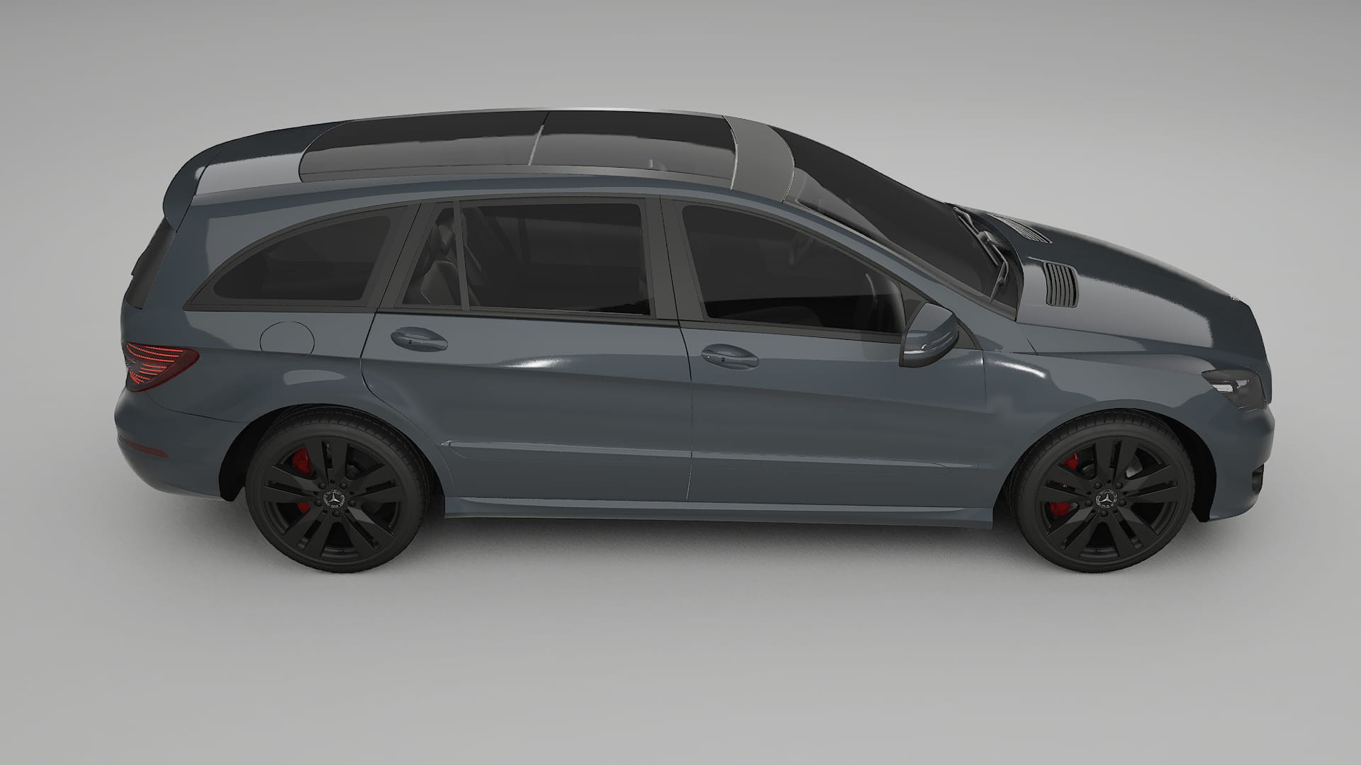 Mercedes R class W251 facelift LCI TPU Lakbeschermingsfolie | GRANITE Kleurveranderende PPF – Volledig Voorgesneden Kit