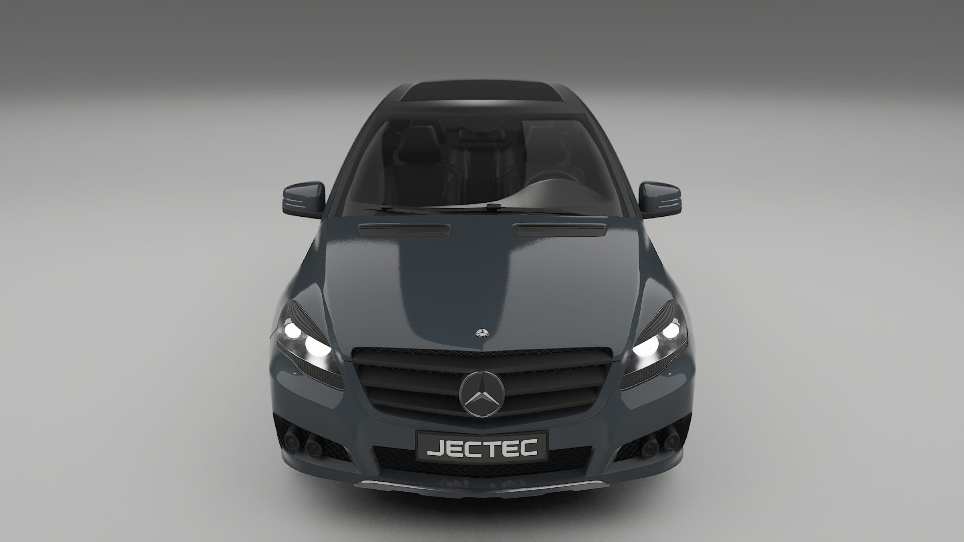 Mercedes R class W251 facelift LCI TPU Lakbeschermingsfolie | GRANITE Kleurveranderende PPF – Volledig Voorgesneden Kit