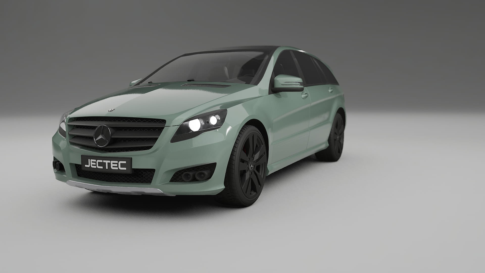 Mercedes R class W251 facelift LCI TPU Lakbeschermingsfolie | CINDER Kleurveranderende PPF – Volledig Voorgesneden Kit