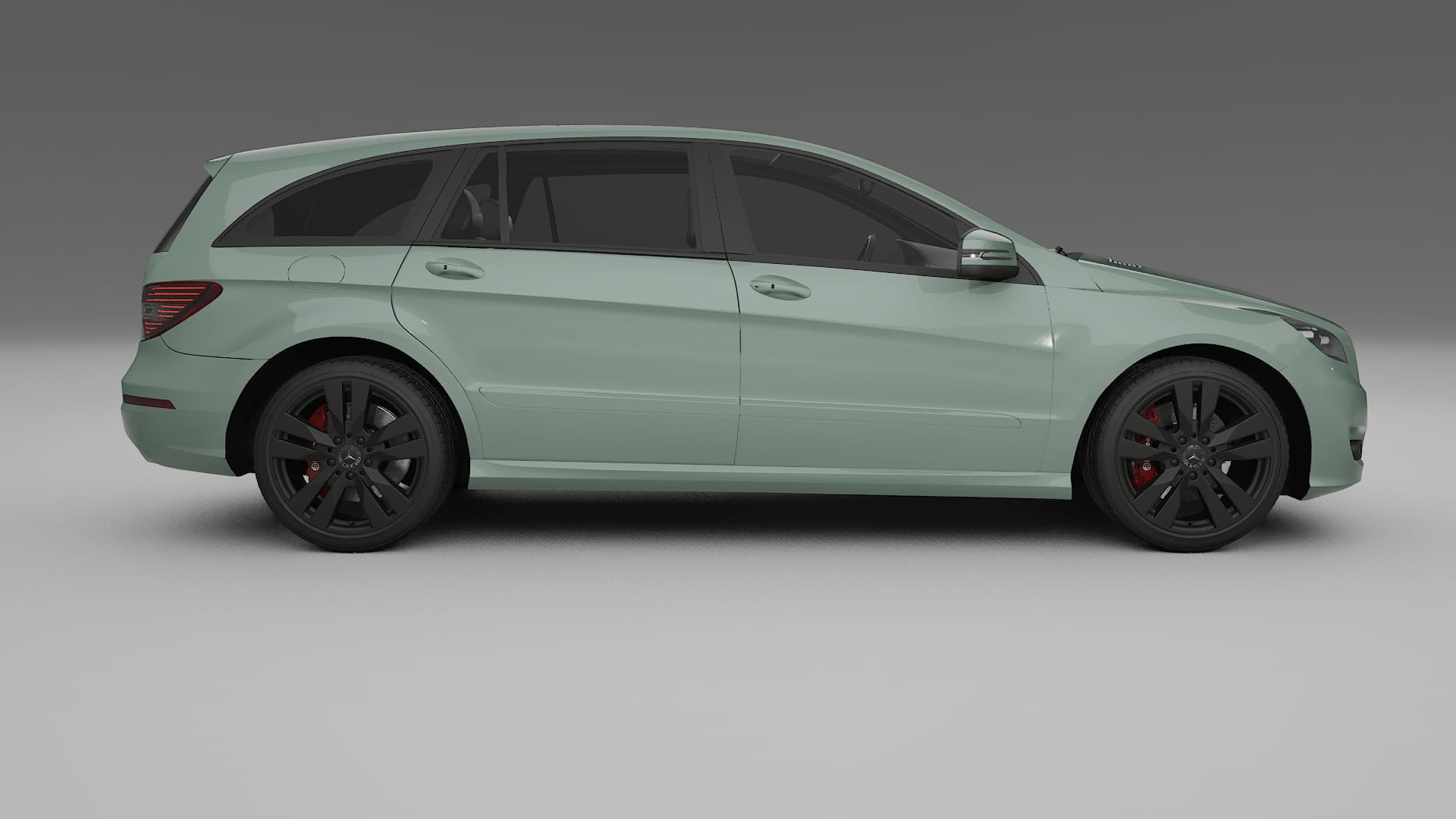 Mercedes R class W251 facelift LCI TPU Lakbeschermingsfolie | CINDER Kleurveranderende PPF – Volledig Voorgesneden Kit