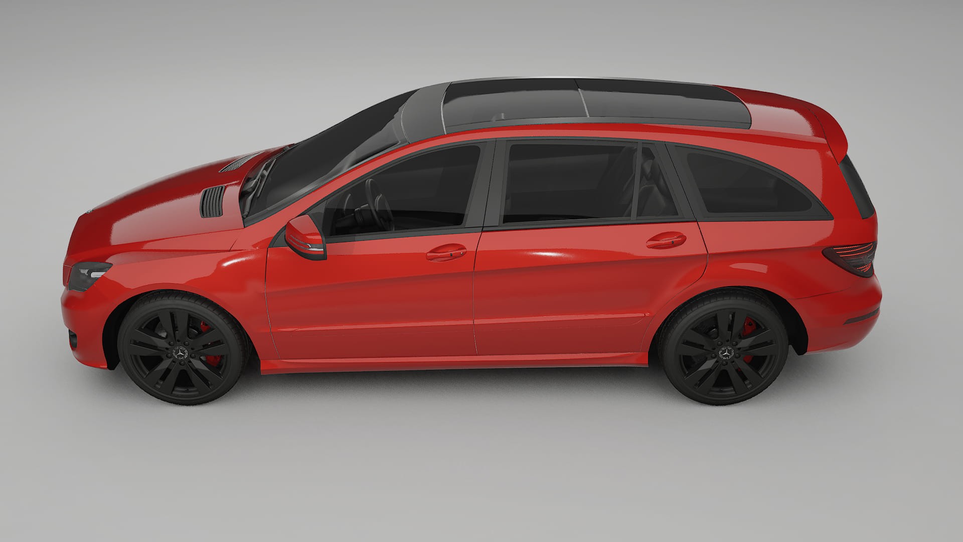 Mercedes R class W251 facelift LCI TPU Lakbeschermingsfolie | BLAZE Kleurveranderende PPF – Volledig Voorgesneden Kit