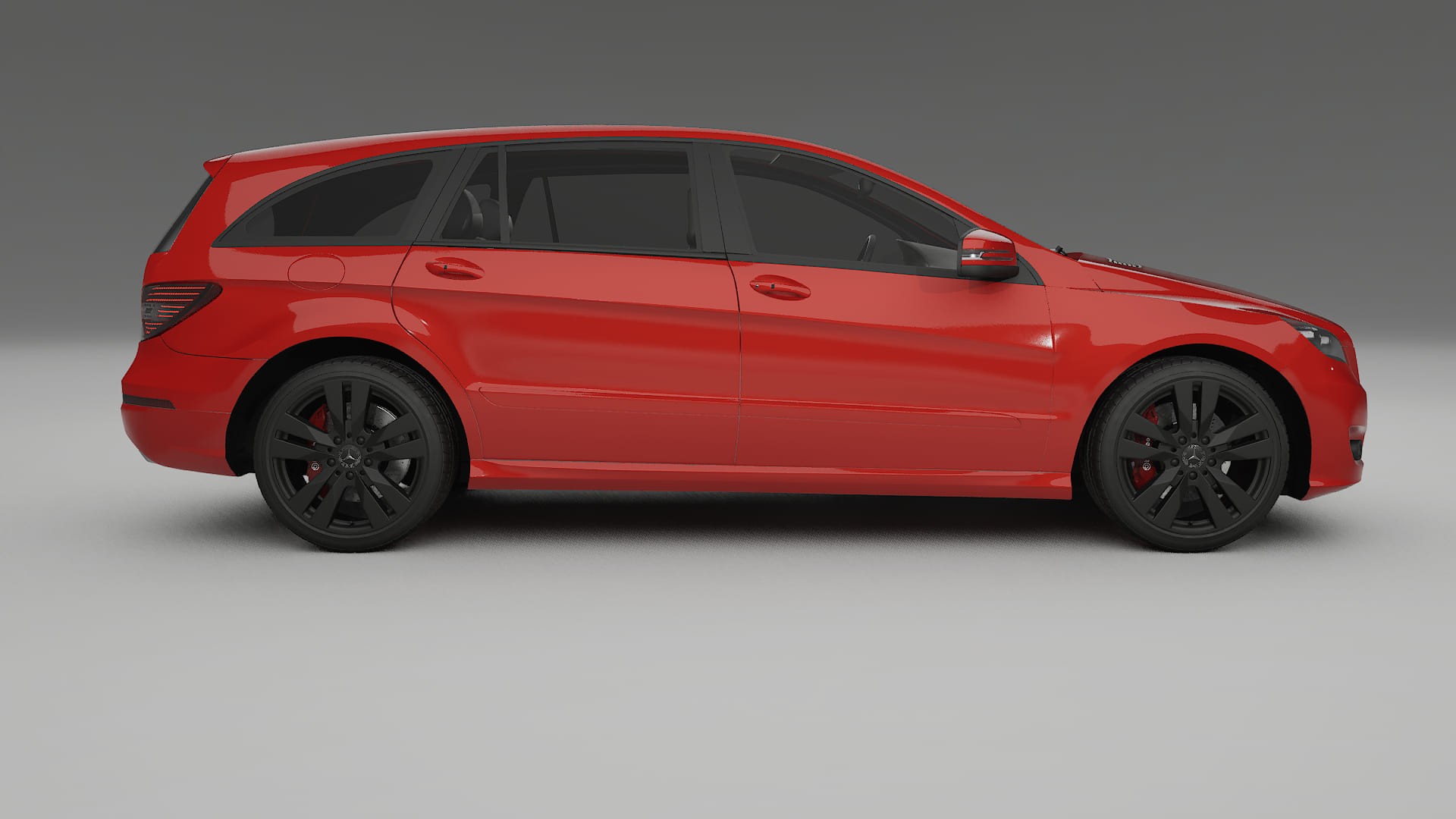 Mercedes R class W251 facelift LCI TPU Lakbeschermingsfolie | BLAZE Kleurveranderende PPF – Volledig Voorgesneden Kit