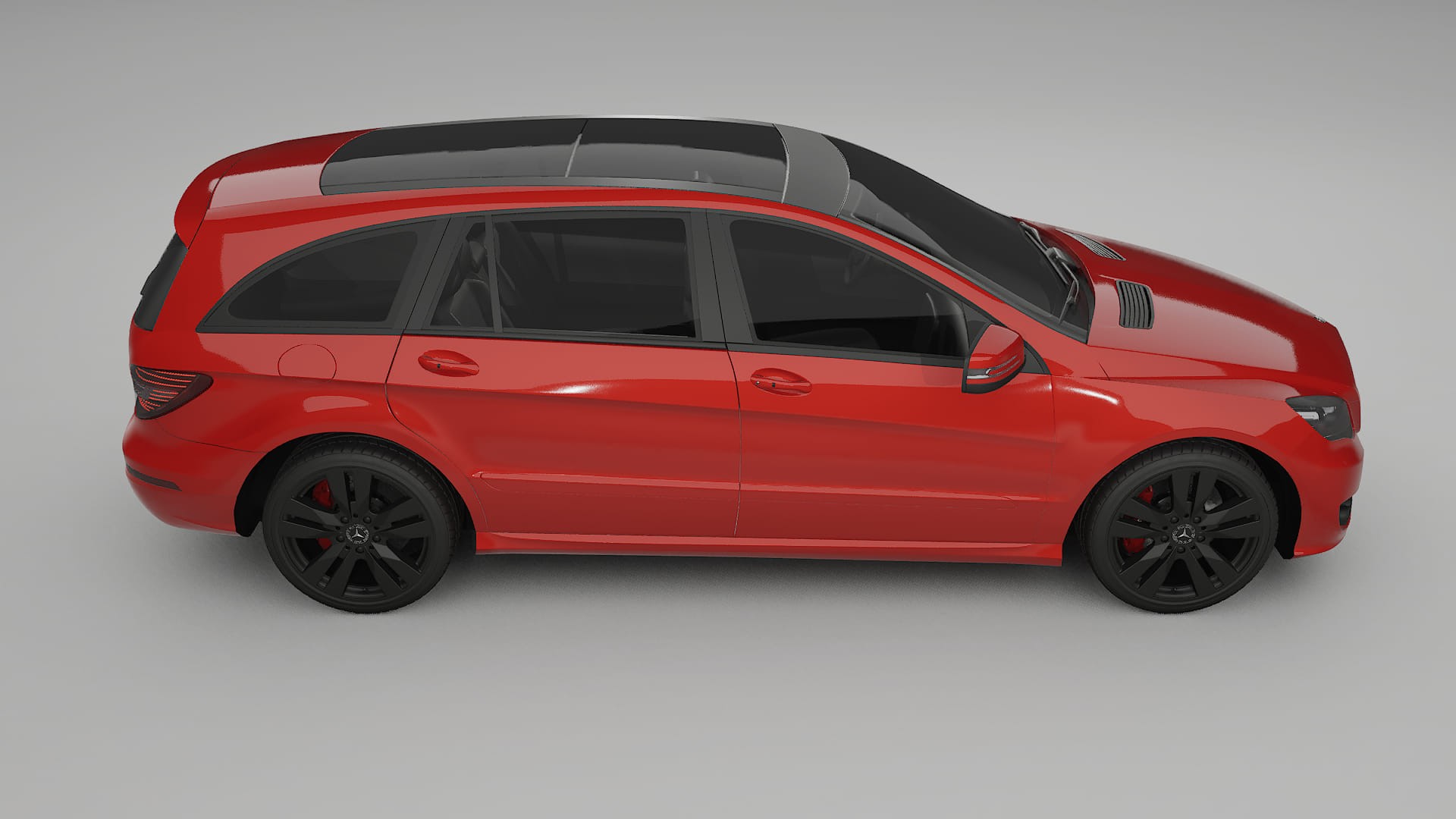 Mercedes R class W251 facelift LCI TPU Lakbeschermingsfolie | BLAZE Kleurveranderende PPF – Volledig Voorgesneden Kit