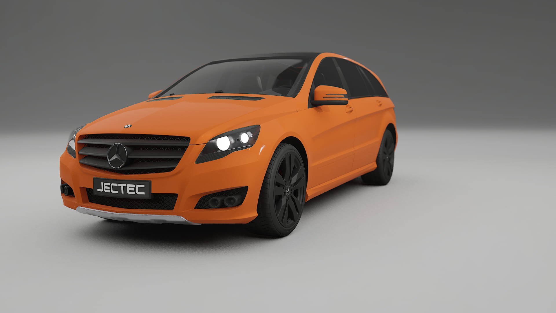Mercedes R class W251 facelift LCI TPU Lakbeschermingsfolie | ROCKET Kleurveranderende PPF – Volledig Voorgesneden Kit