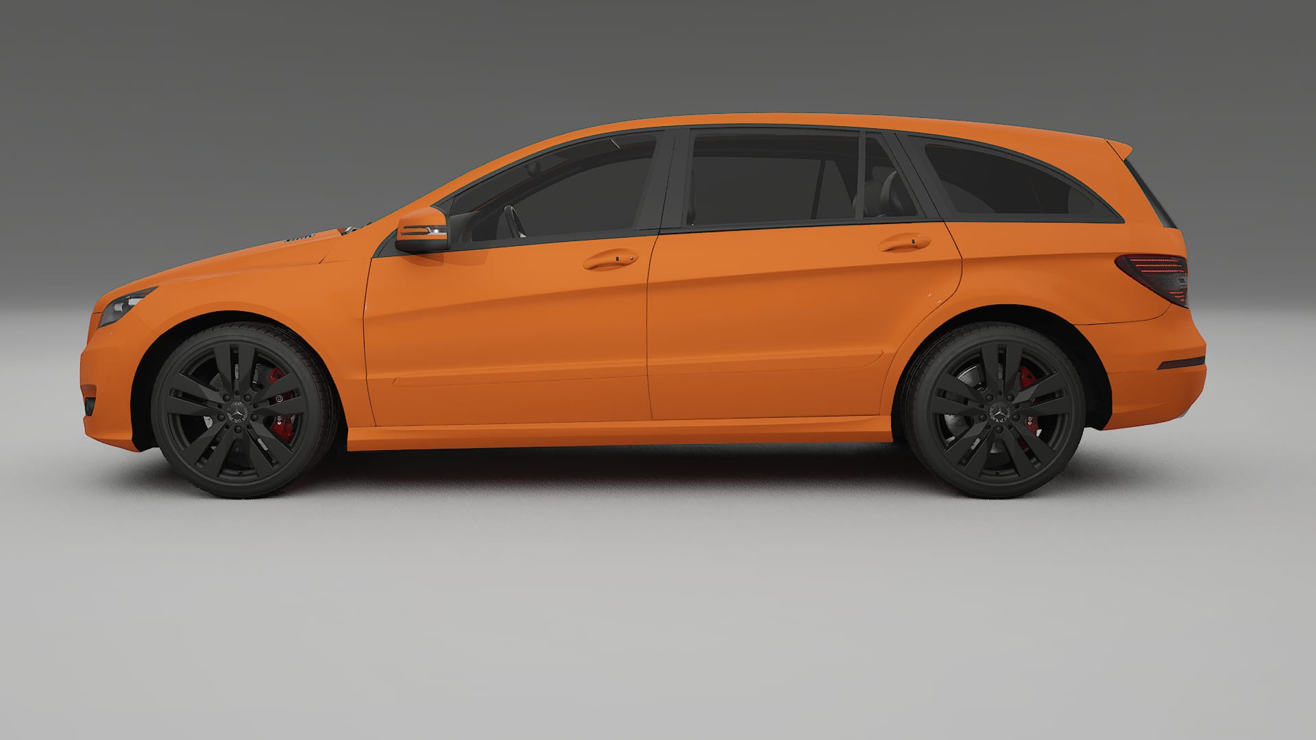 Mercedes R class W251 facelift LCI TPU Lakbeschermingsfolie | ROCKET Kleurveranderende PPF – Volledig Voorgesneden Kit