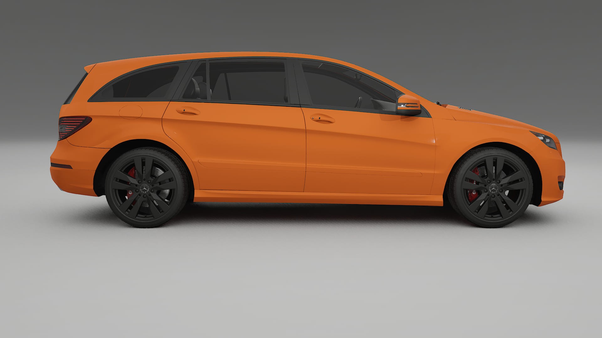 Mercedes R class W251 facelift LCI TPU Lakbeschermingsfolie | ROCKET Kleurveranderende PPF – Volledig Voorgesneden Kit