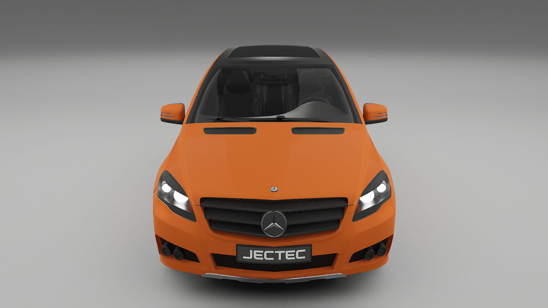 Mercedes R class W251 facelift LCI TPU Lakbeschermingsfolie | ROCKET Kleurveranderende PPF – Volledig Voorgesneden Kit