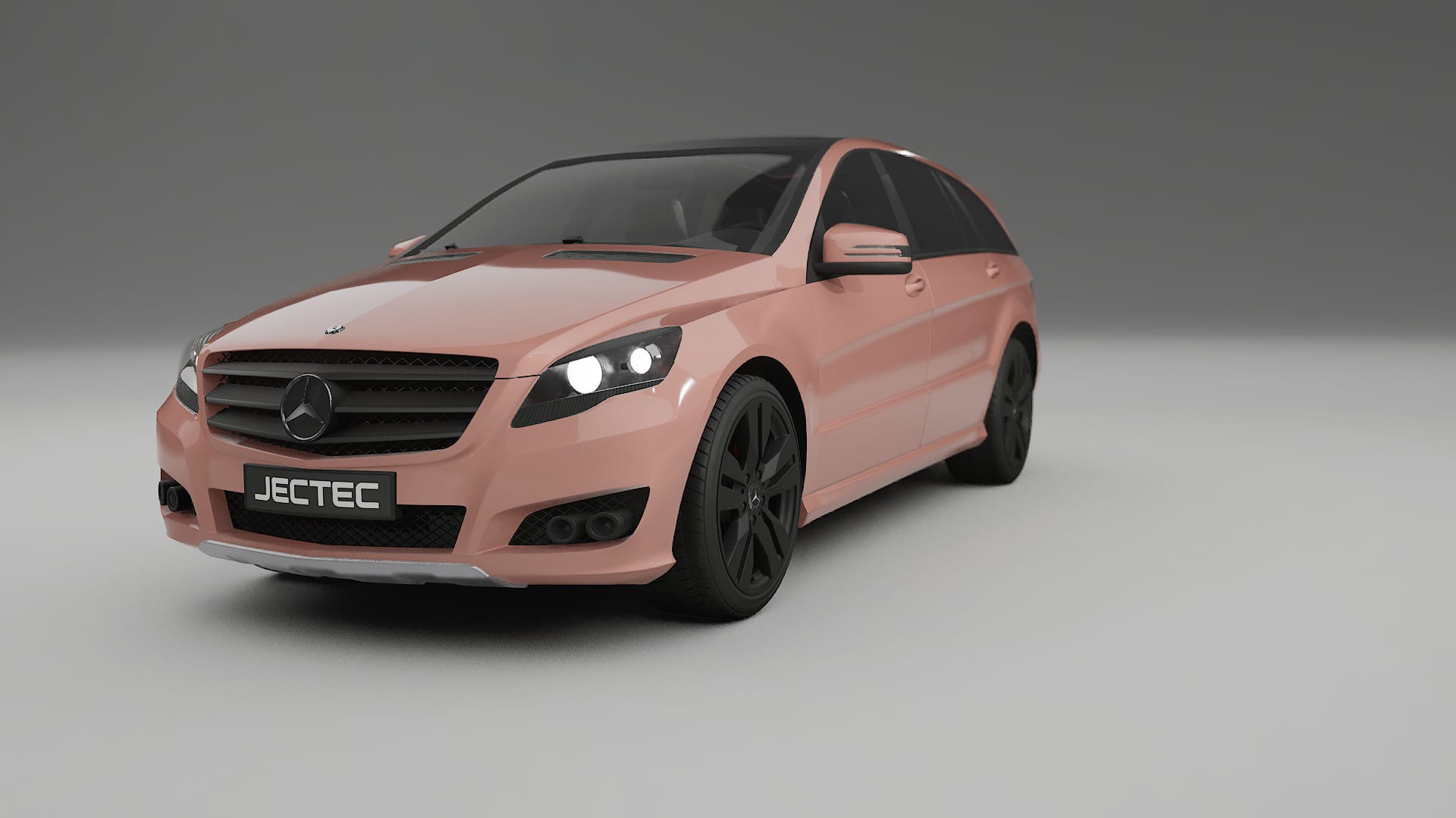 Mercedes R class W251 facelift LCI TPU Lakbeschermingsfolie | BLUSH Kleurveranderende PPF – Volledig Voorgesneden Kit