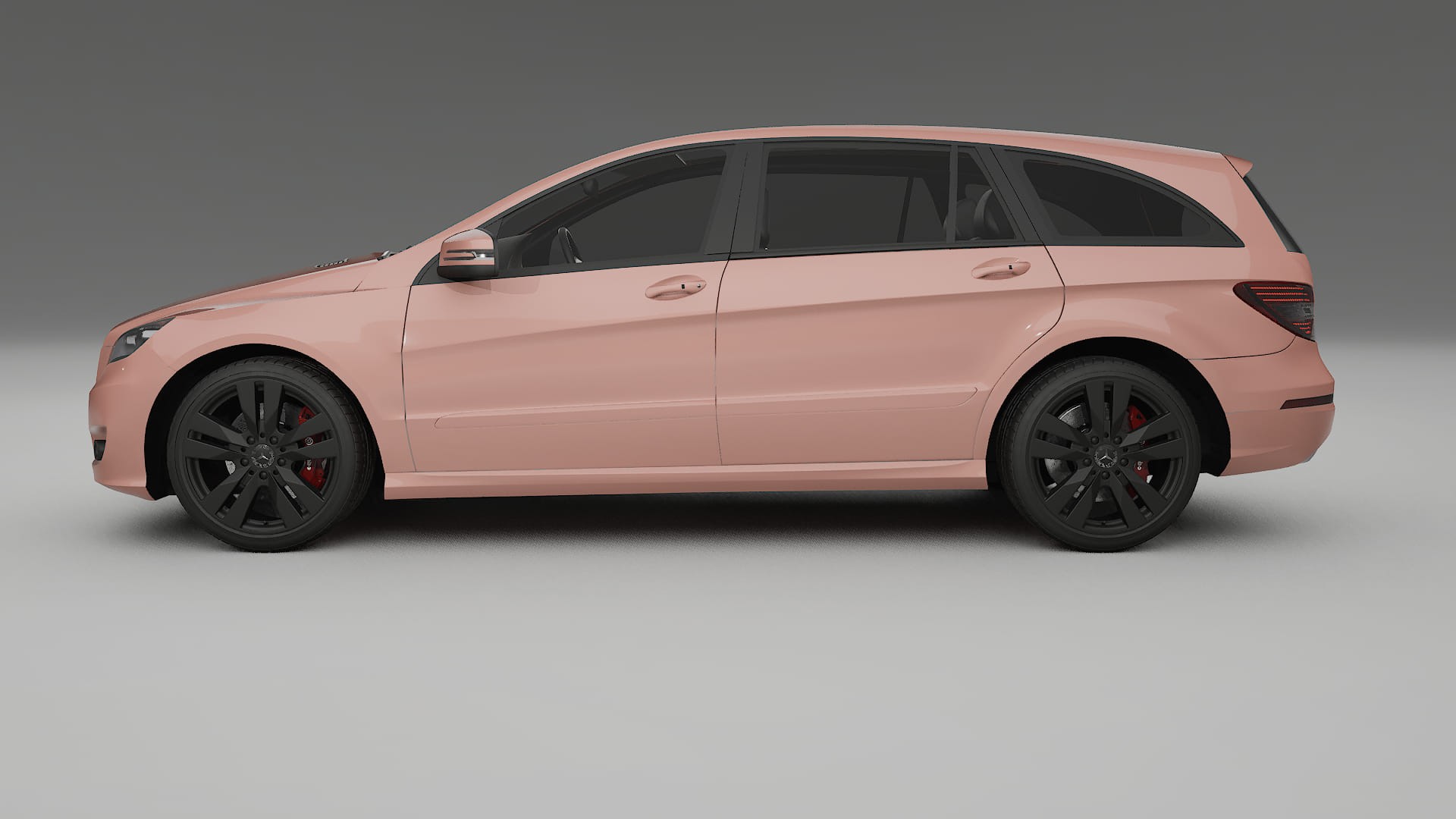 Mercedes R class W251 facelift LCI TPU Lakbeschermingsfolie | BLUSH Kleurveranderende PPF – Volledig Voorgesneden Kit