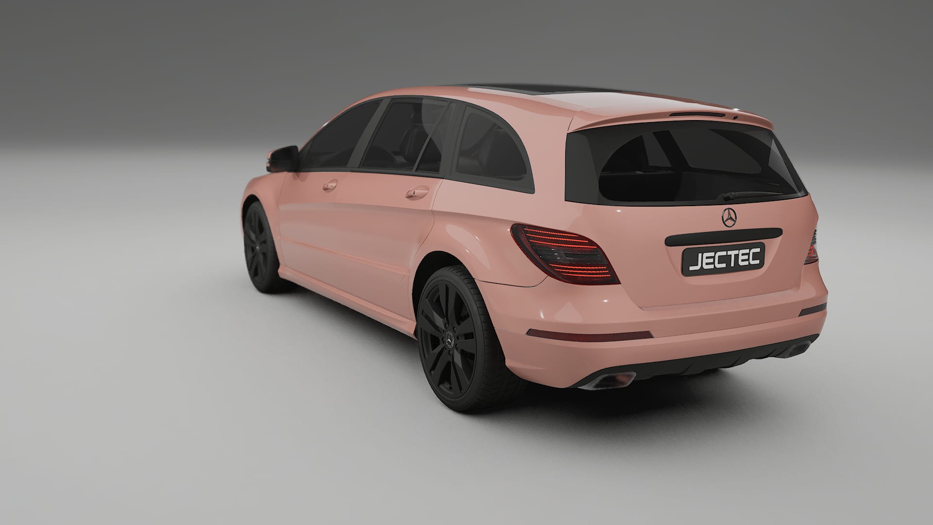 Mercedes R class W251 facelift LCI TPU Lakbeschermingsfolie | BLUSH Kleurveranderende PPF – Volledig Voorgesneden Kit