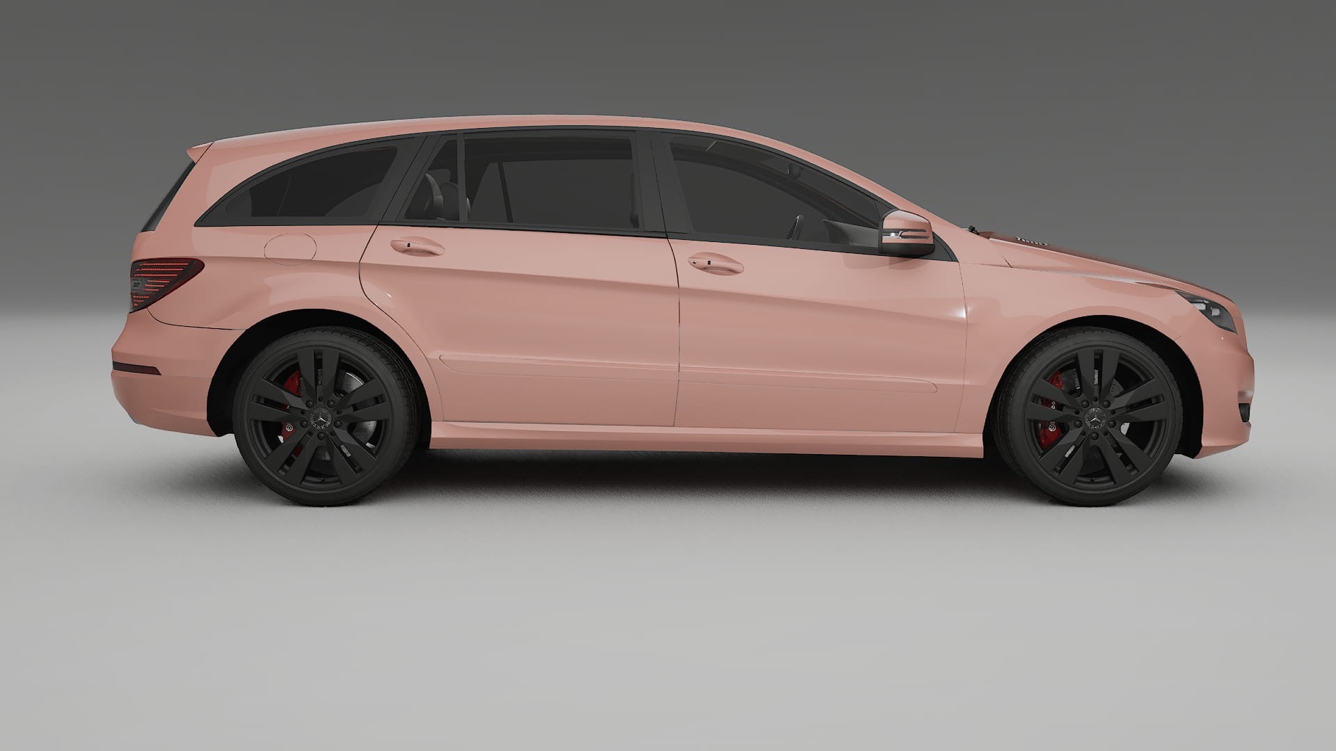 Mercedes R class W251 facelift LCI TPU Lakbeschermingsfolie | BLUSH Kleurveranderende PPF – Volledig Voorgesneden Kit