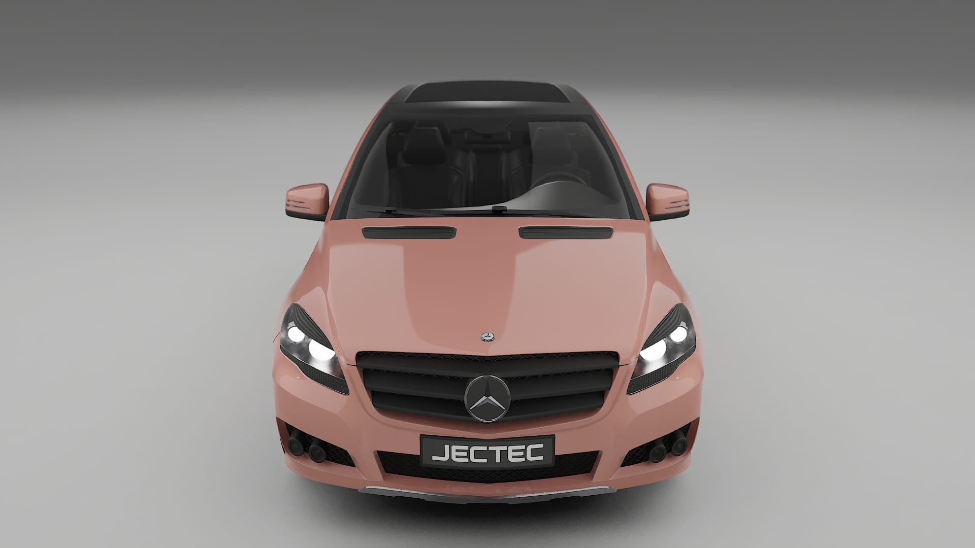 Mercedes R class W251 facelift LCI TPU Lakbeschermingsfolie | BLUSH Kleurveranderende PPF – Volledig Voorgesneden Kit