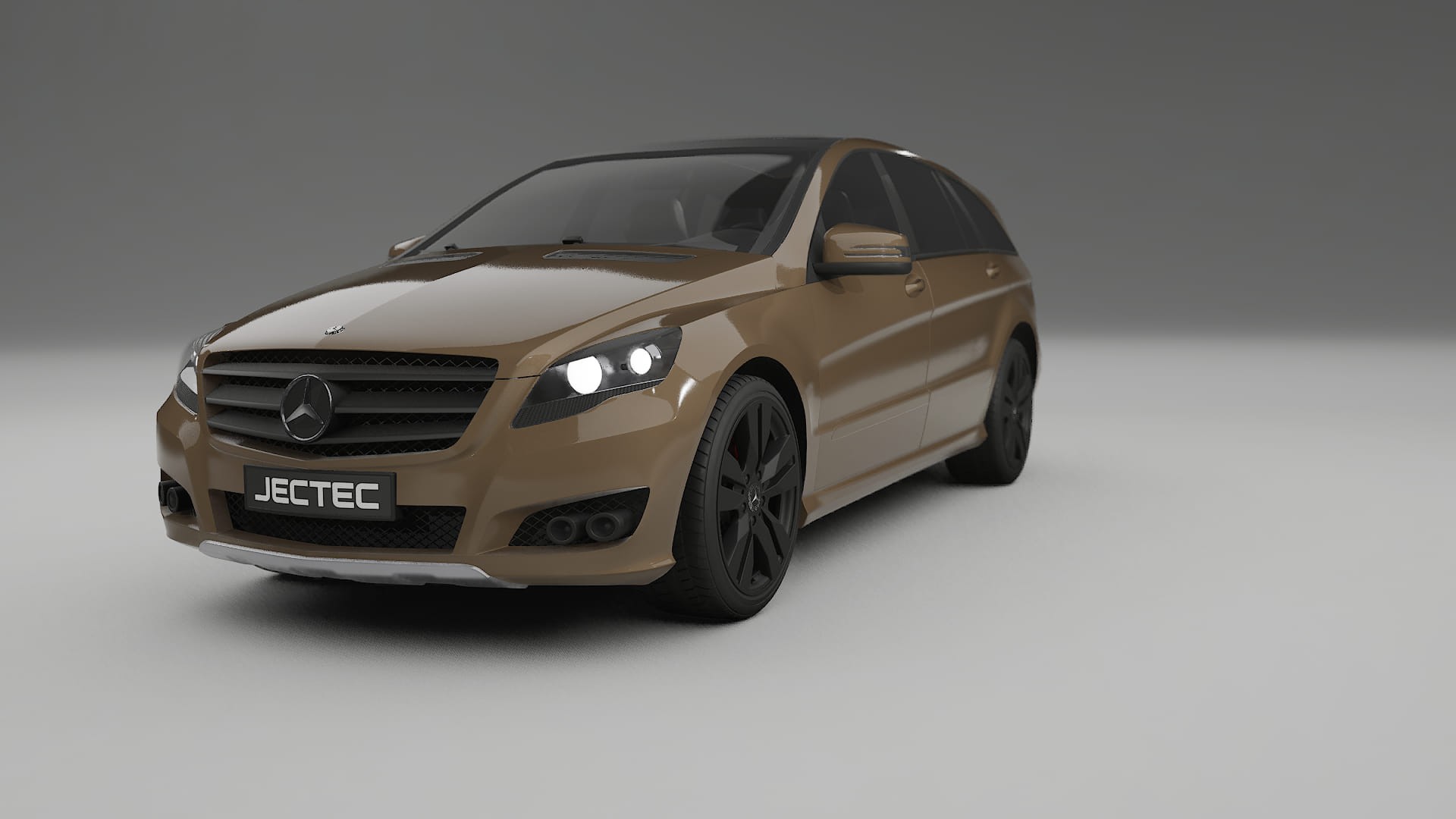 Mercedes R class W251 facelift LCI TPU Lakbeschermingsfolie | SAHARA Kleurveranderende PPF – Volledig Voorgesneden Kit
