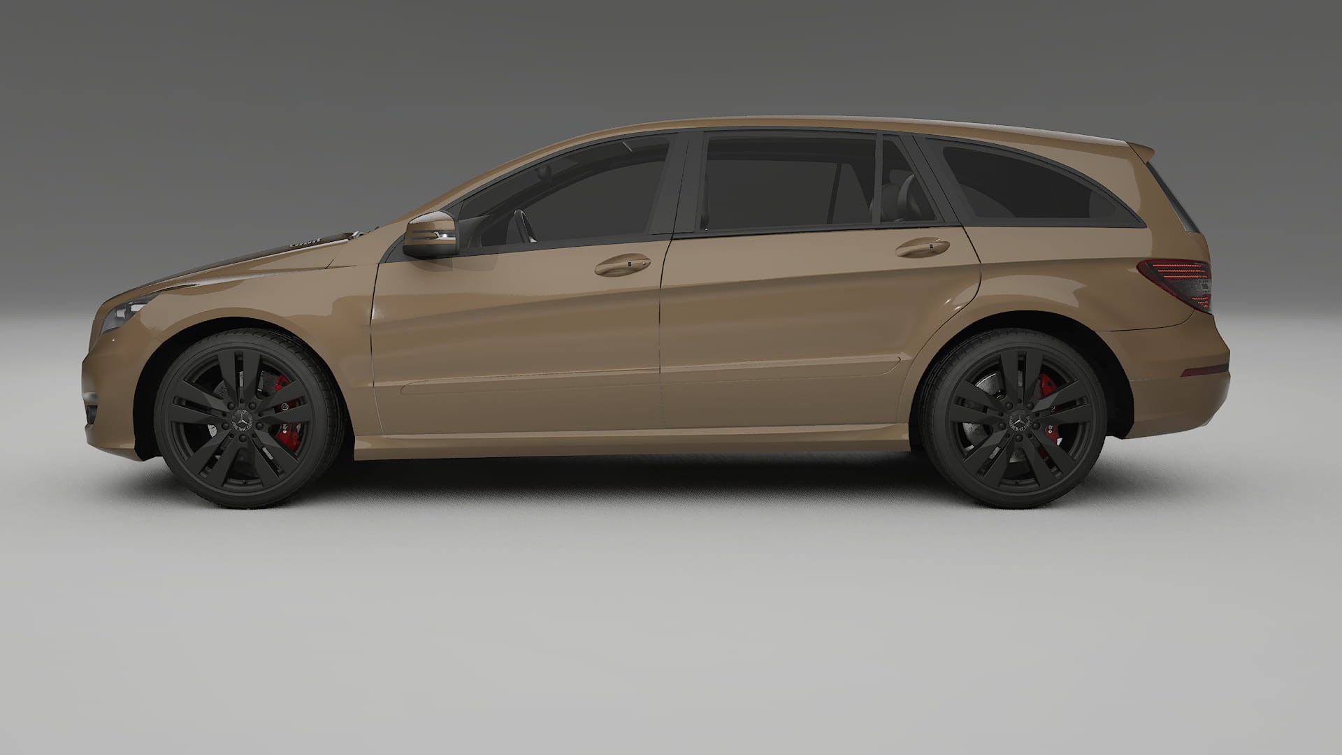 Mercedes R class W251 facelift LCI TPU Lakbeschermingsfolie | SAHARA Kleurveranderende PPF – Volledig Voorgesneden Kit