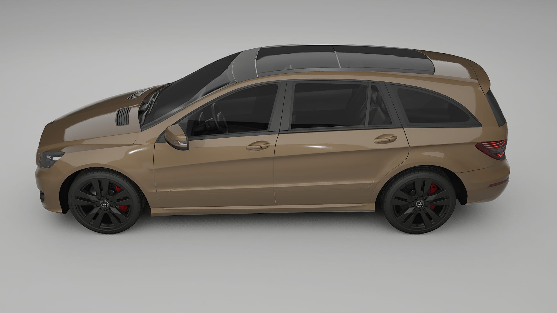 Mercedes R class W251 facelift LCI TPU Lakbeschermingsfolie | SAHARA Kleurveranderende PPF – Volledig Voorgesneden Kit