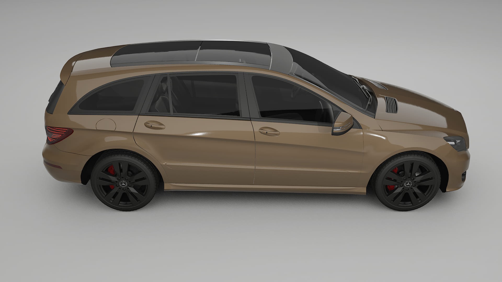 Mercedes R class W251 facelift LCI TPU Lakbeschermingsfolie | SAHARA Kleurveranderende PPF – Volledig Voorgesneden Kit