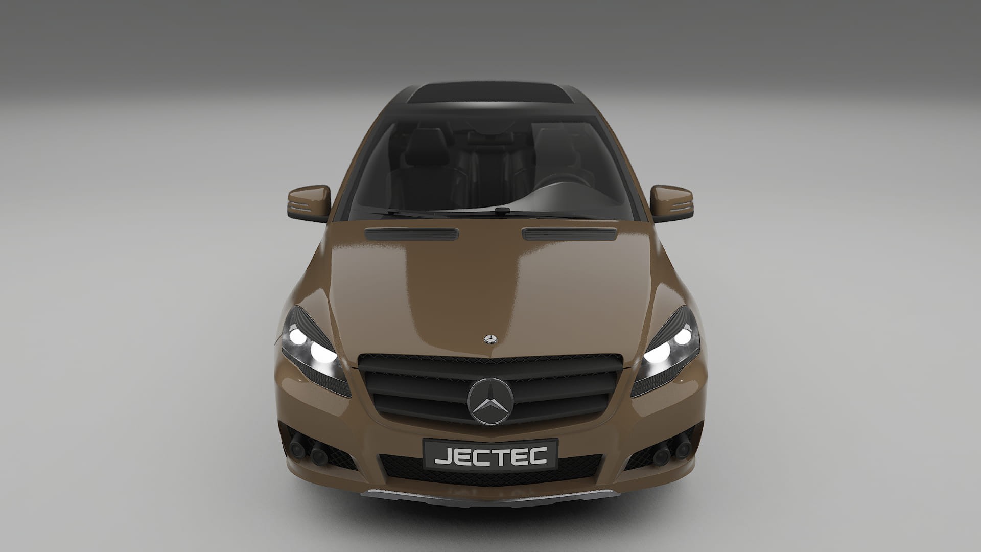 Mercedes R class W251 facelift LCI TPU Lakbeschermingsfolie | SAHARA Kleurveranderende PPF – Volledig Voorgesneden Kit