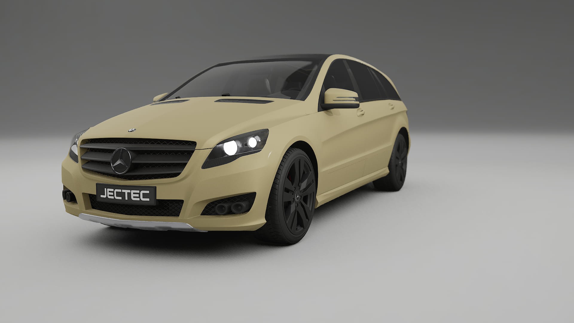 Mercedes R class W251 facelift LCI TPU Lakbeschermingsfolie | SAND Kleurveranderende PPF – Volledig Voorgesneden Kit