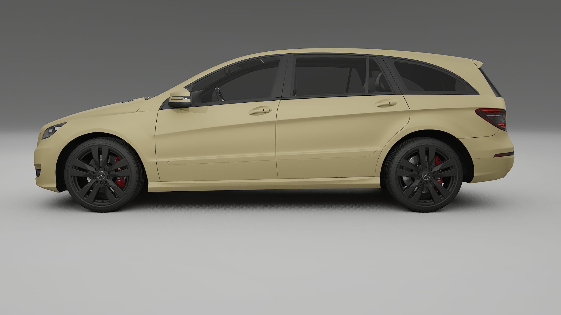 Mercedes R class W251 facelift LCI TPU Lakbeschermingsfolie | SAND Kleurveranderende PPF – Volledig Voorgesneden Kit