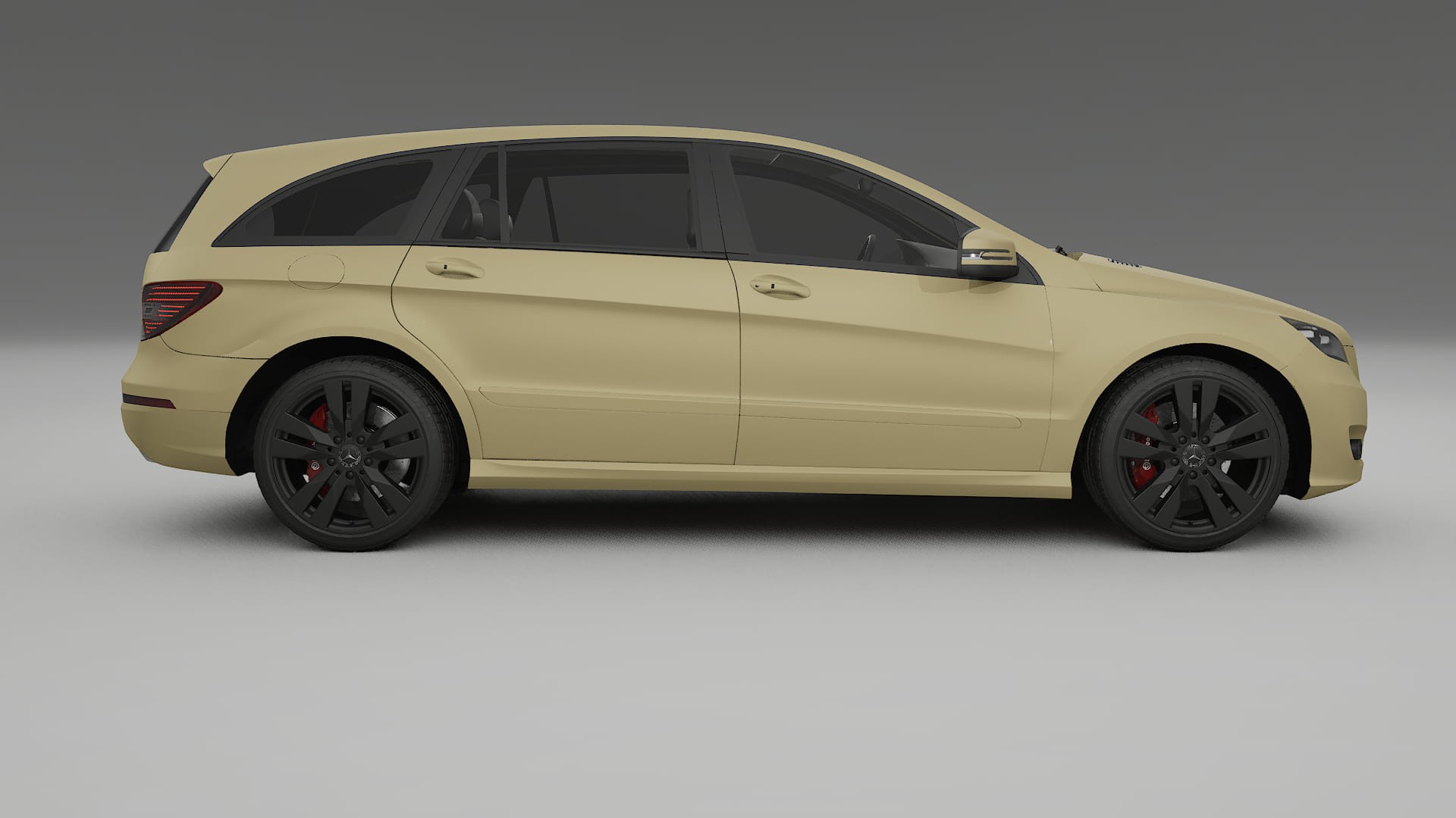 Mercedes R class W251 facelift LCI TPU Lakbeschermingsfolie | SAND Kleurveranderende PPF – Volledig Voorgesneden Kit