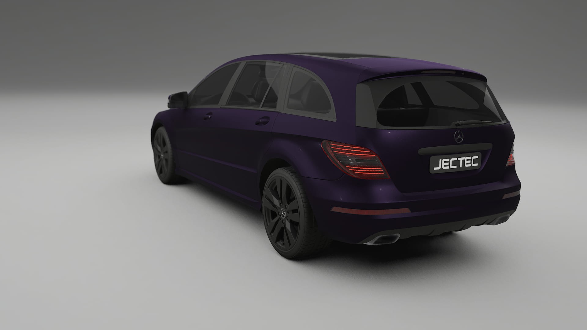 Mercedes R class W251 facelift LCI TPU Lakbeschermingsfolie | VIOLET Kleurveranderende PPF – Volledig Voorgesneden Kit