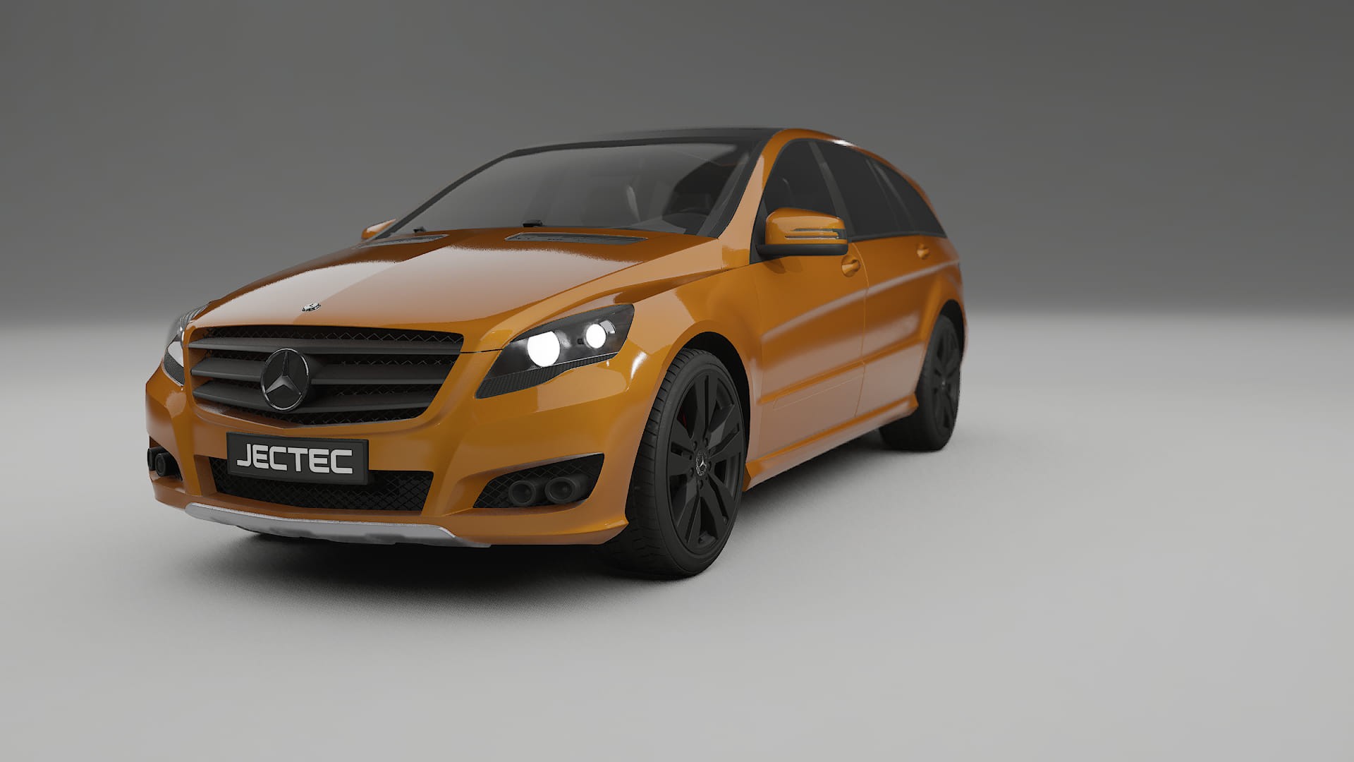 Mercedes R class W251 facelift LCI TPU Lakbeschermingsfolie | DAISY Kleurveranderende PPF – Volledig Voorgesneden Kit