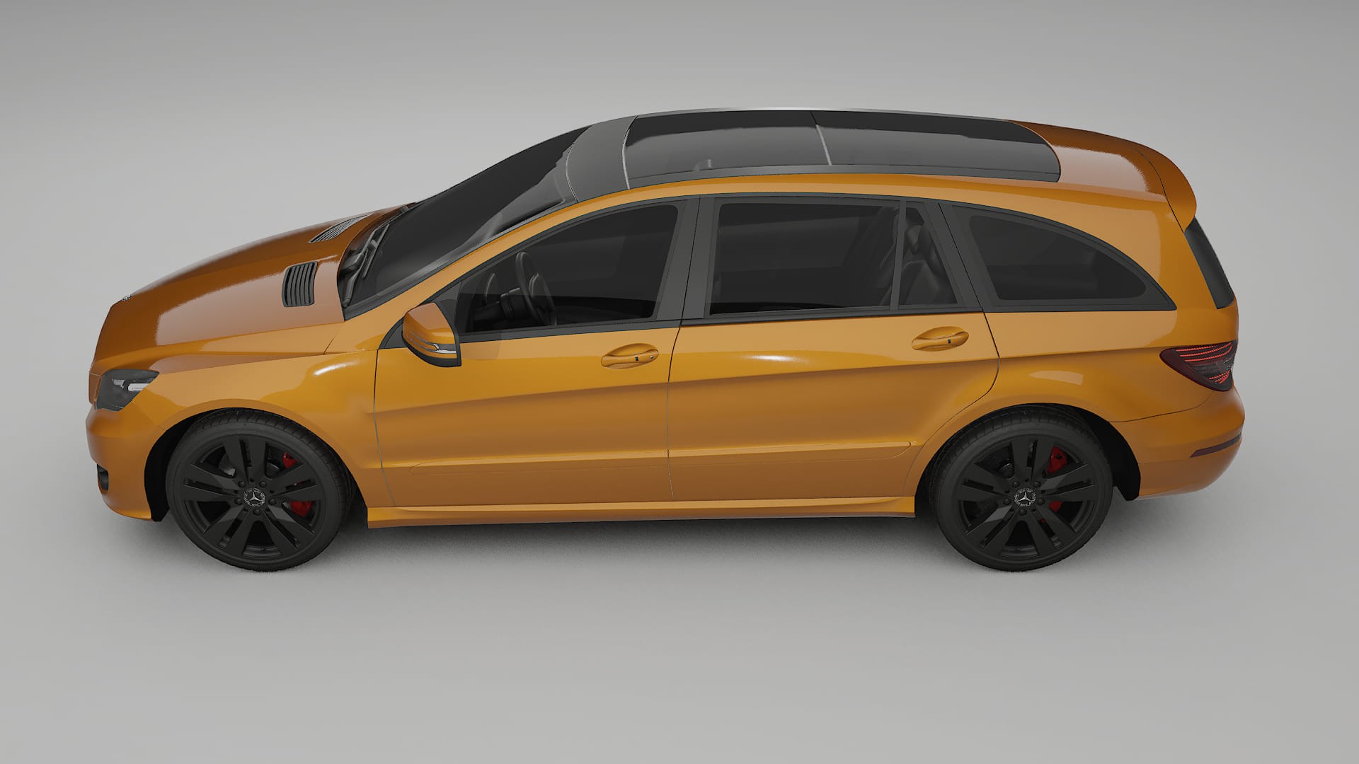 Mercedes R class W251 facelift LCI TPU Lakbeschermingsfolie | DAISY Kleurveranderende PPF – Volledig Voorgesneden Kit