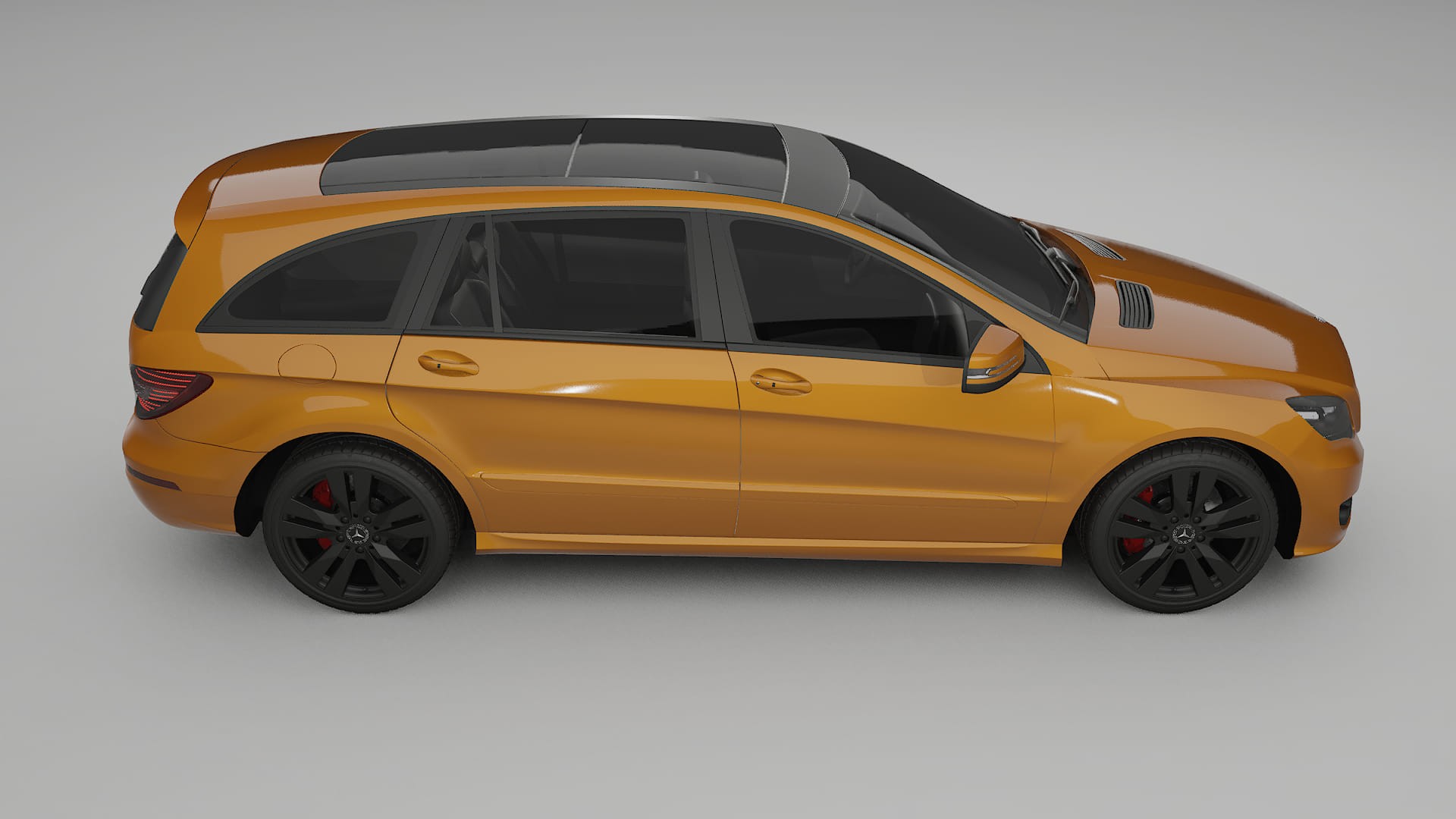 Mercedes R class W251 facelift LCI TPU Lakbeschermingsfolie | DAISY Kleurveranderende PPF – Volledig Voorgesneden Kit