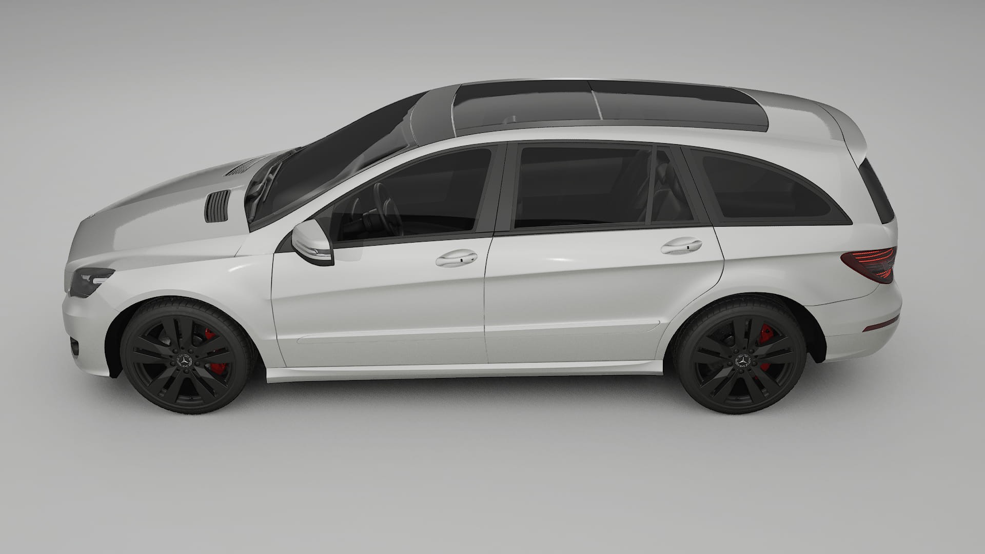 Mercedes R class W251 facelift LCI TPU Lakbeschermingsfolie | PEARL Kleurveranderende PPF – Volledig Voorgesneden Kit