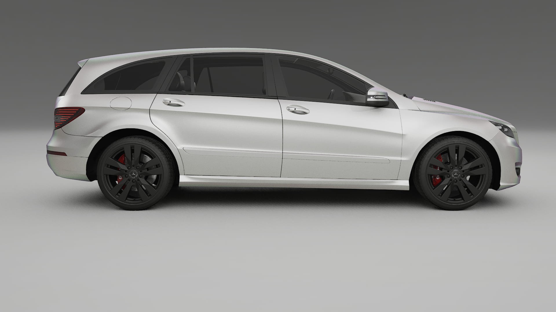 Mercedes R class W251 facelift LCI TPU Lakbeschermingsfolie | NEBULA Kleurveranderende PPF – Volledig Voorgesneden Kit