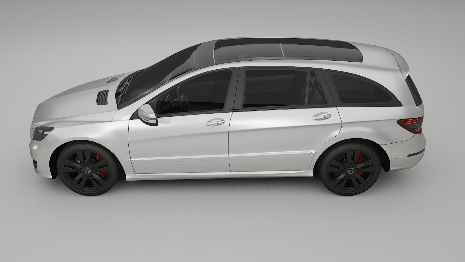 Mercedes R class W251 facelift LCI TPU Lakbeschermingsfolie | OPAL Kleurveranderende PPF – Volledig Voorgesneden Kit