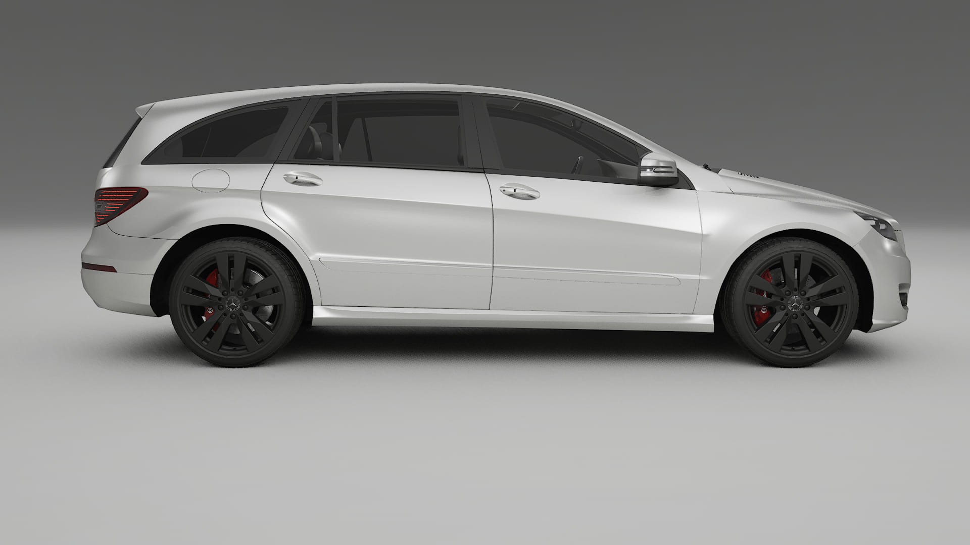 Mercedes R class W251 facelift LCI TPU Lakbeschermingsfolie | OPAL Kleurveranderende PPF – Volledig Voorgesneden Kit