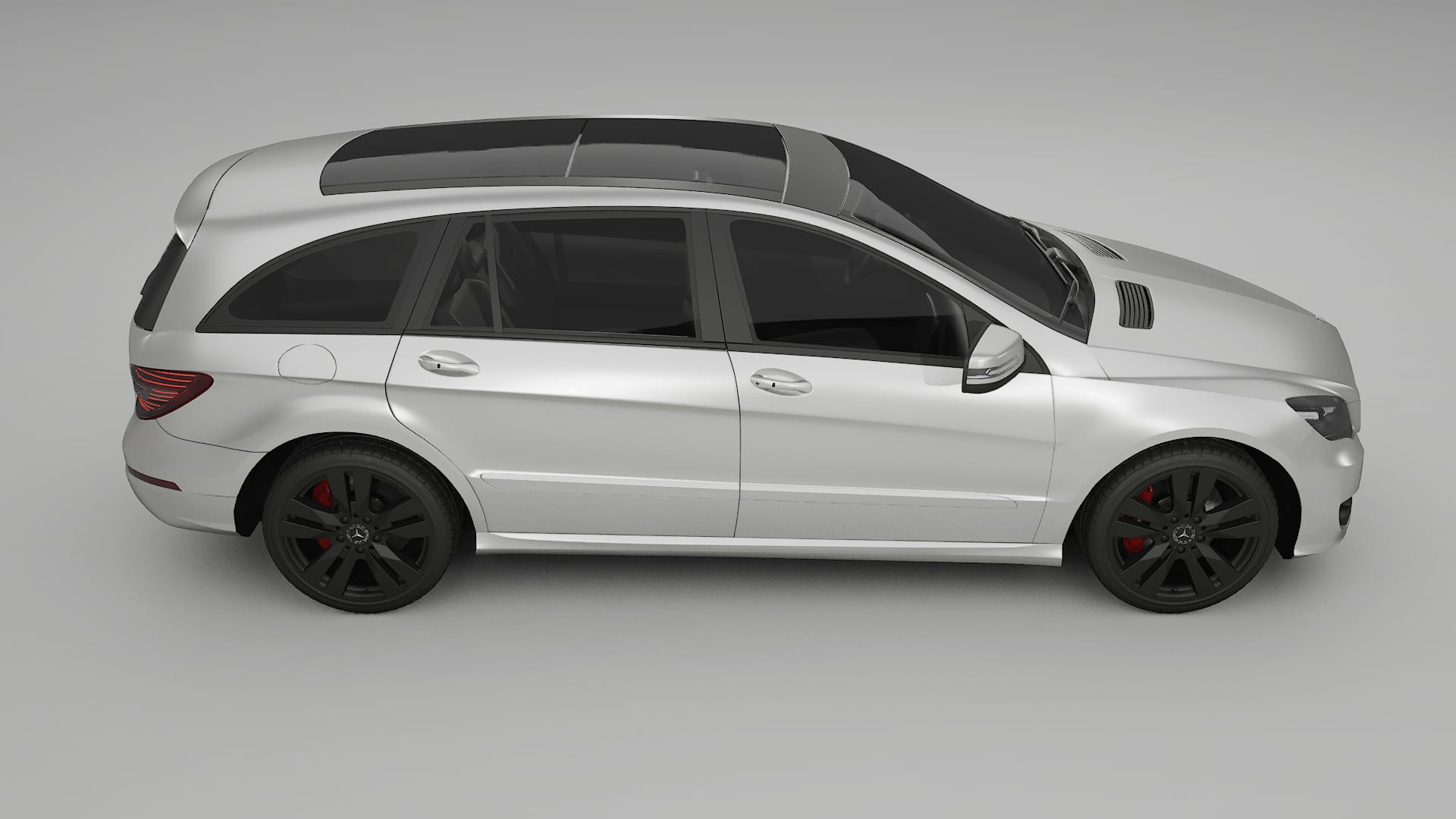 Mercedes R class W251 facelift LCI TPU Lakbeschermingsfolie | OPAL Kleurveranderende PPF – Volledig Voorgesneden Kit