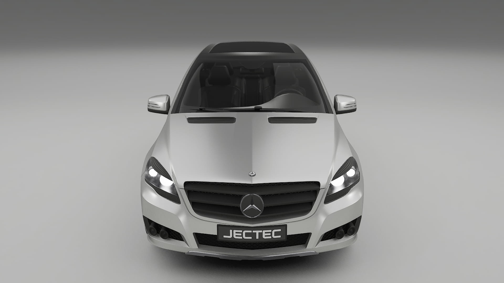 Mercedes R class W251 facelift LCI TPU Lakbeschermingsfolie | OPAL Kleurveranderende PPF – Volledig Voorgesneden Kit