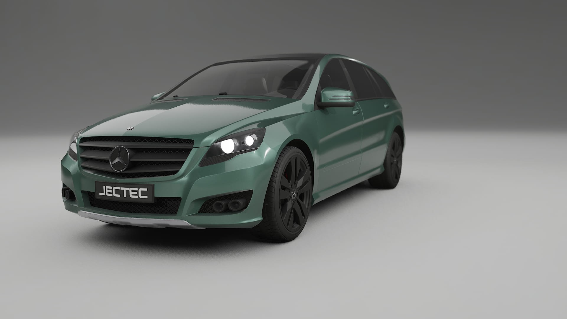 Mercedes R class W251 facelift LCI TPU Lakbeschermingsfolie | EVERGREEN Kleurveranderende PPF – Volledig Voorgesneden Kit