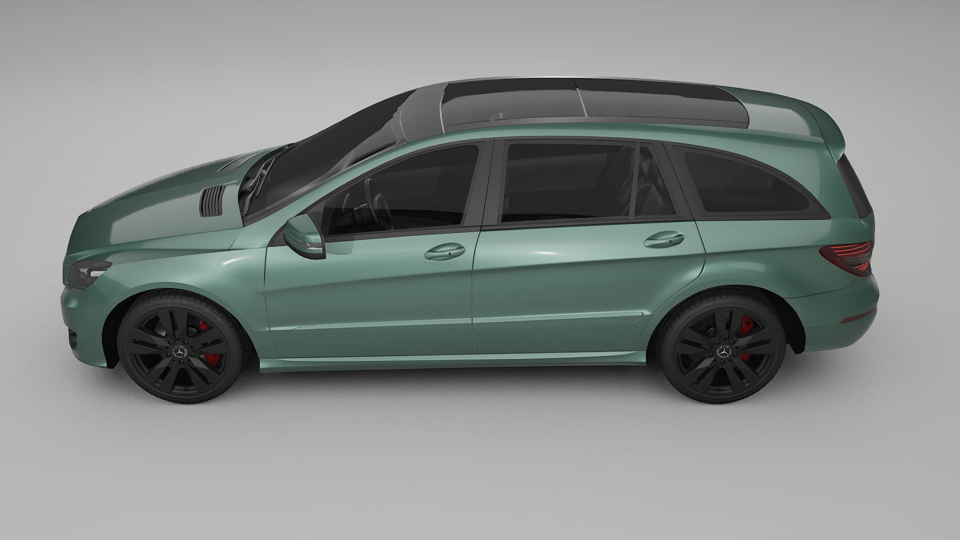 Mercedes R class W251 facelift LCI TPU Lakbeschermingsfolie | EVERGREEN Kleurveranderende PPF – Volledig Voorgesneden Kit