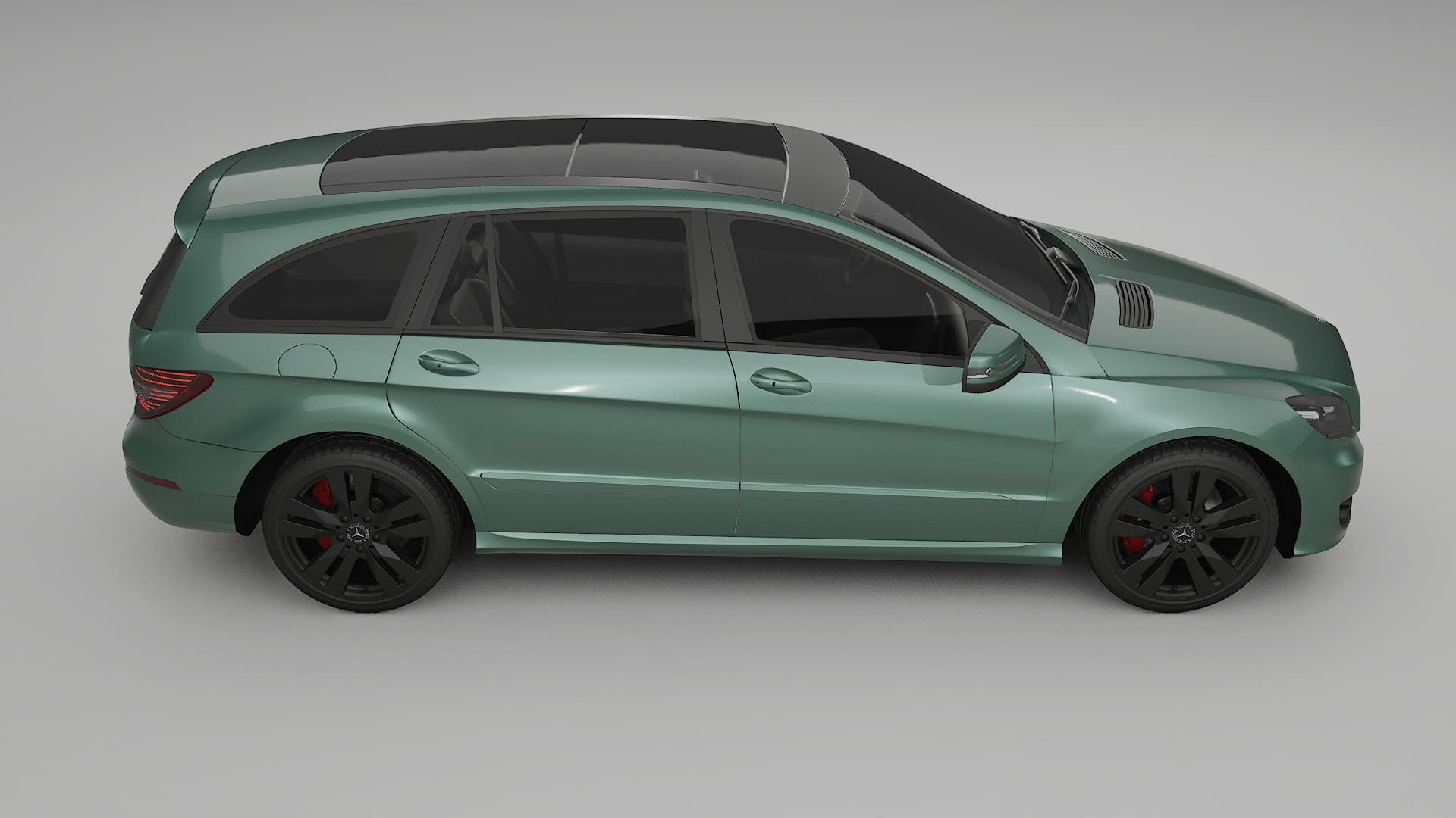 Mercedes R class W251 facelift LCI TPU Lakbeschermingsfolie | EVERGREEN Kleurveranderende PPF – Volledig Voorgesneden Kit