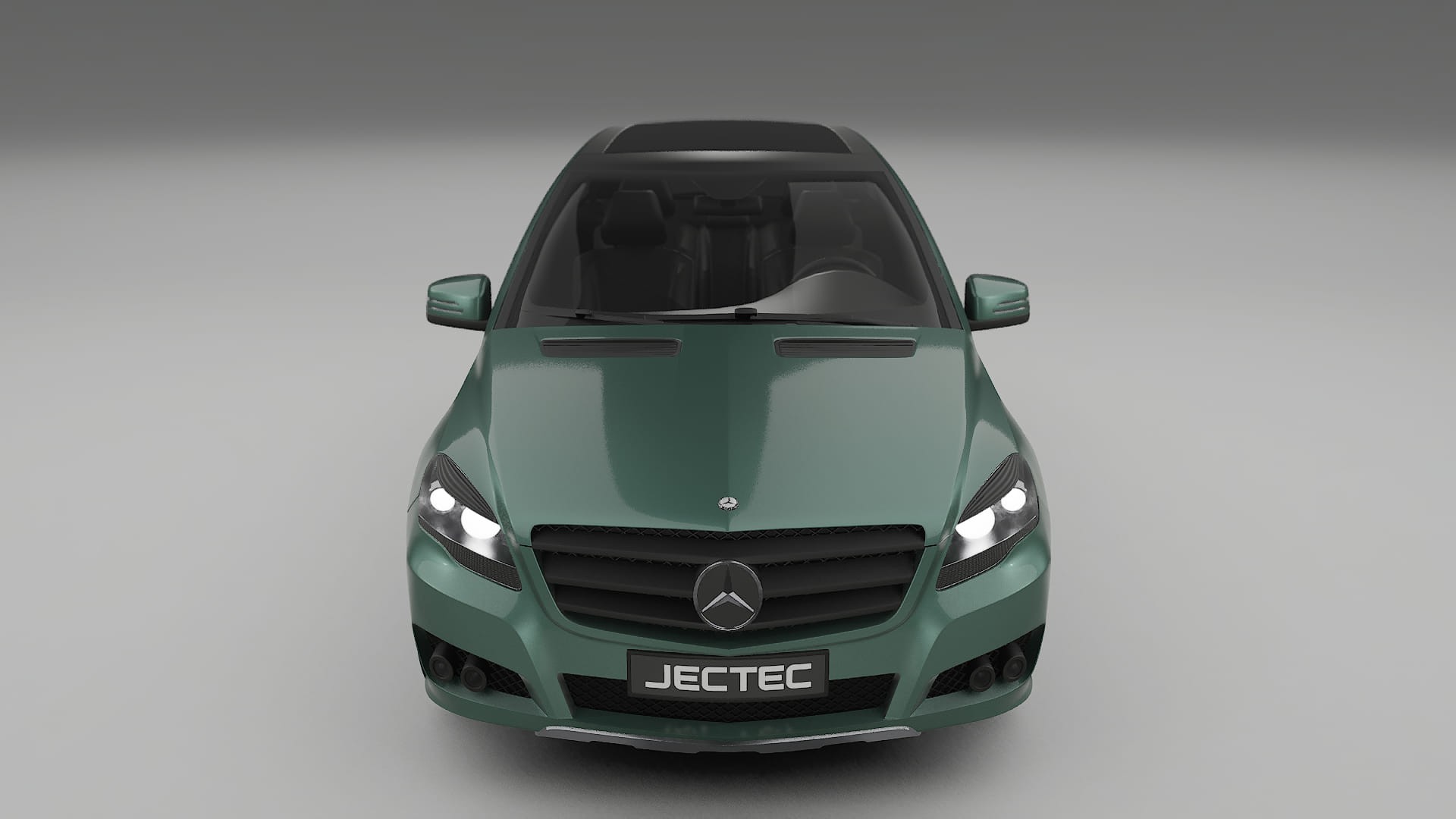 Mercedes R class W251 facelift LCI TPU Lakbeschermingsfolie | EVERGREEN Kleurveranderende PPF – Volledig Voorgesneden Kit