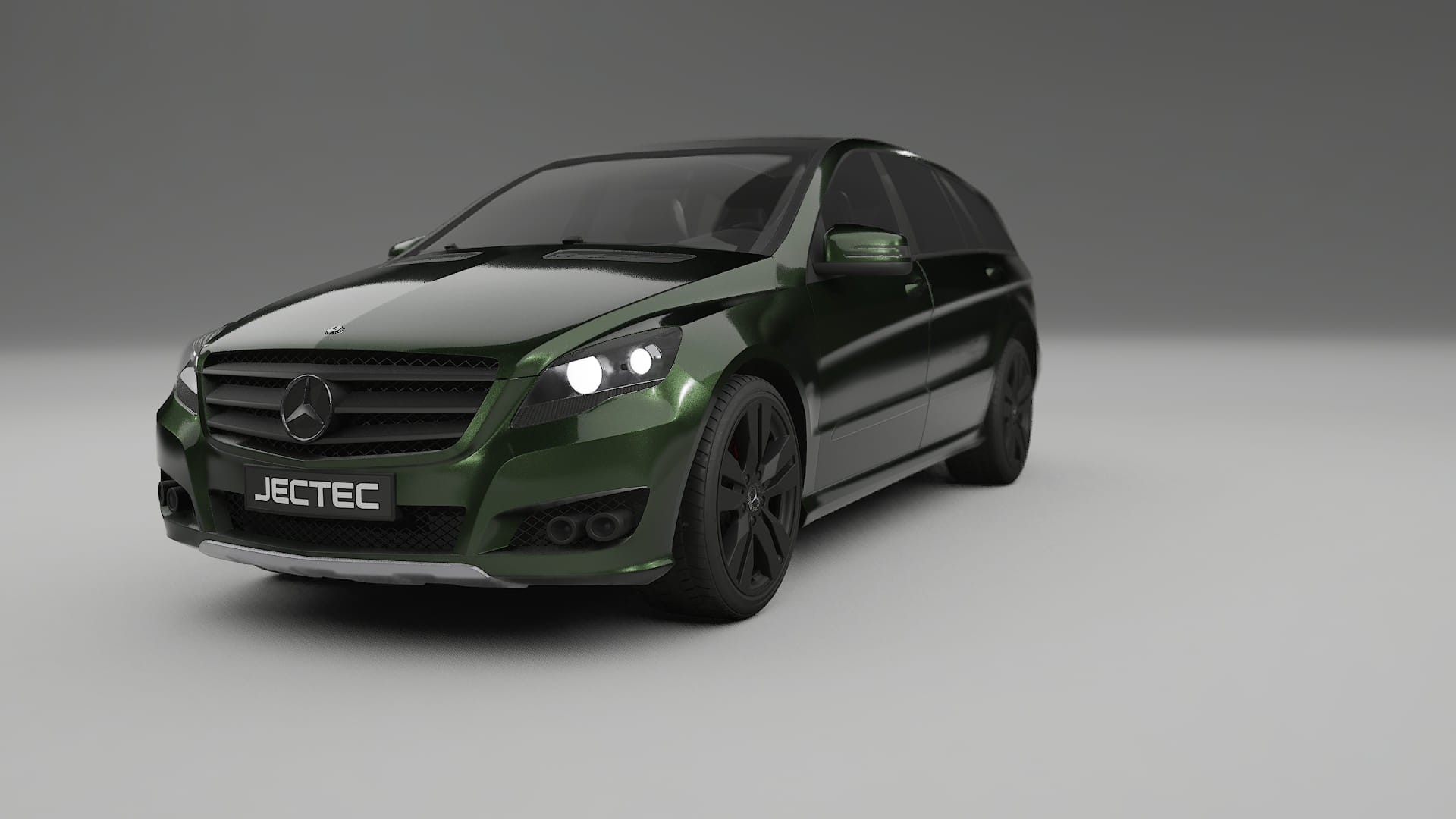 Mercedes R class W251 facelift LCI TPU Lakbeschermingsfolie | LAGOON Kleurveranderende PPF – Volledig Voorgesneden Kit