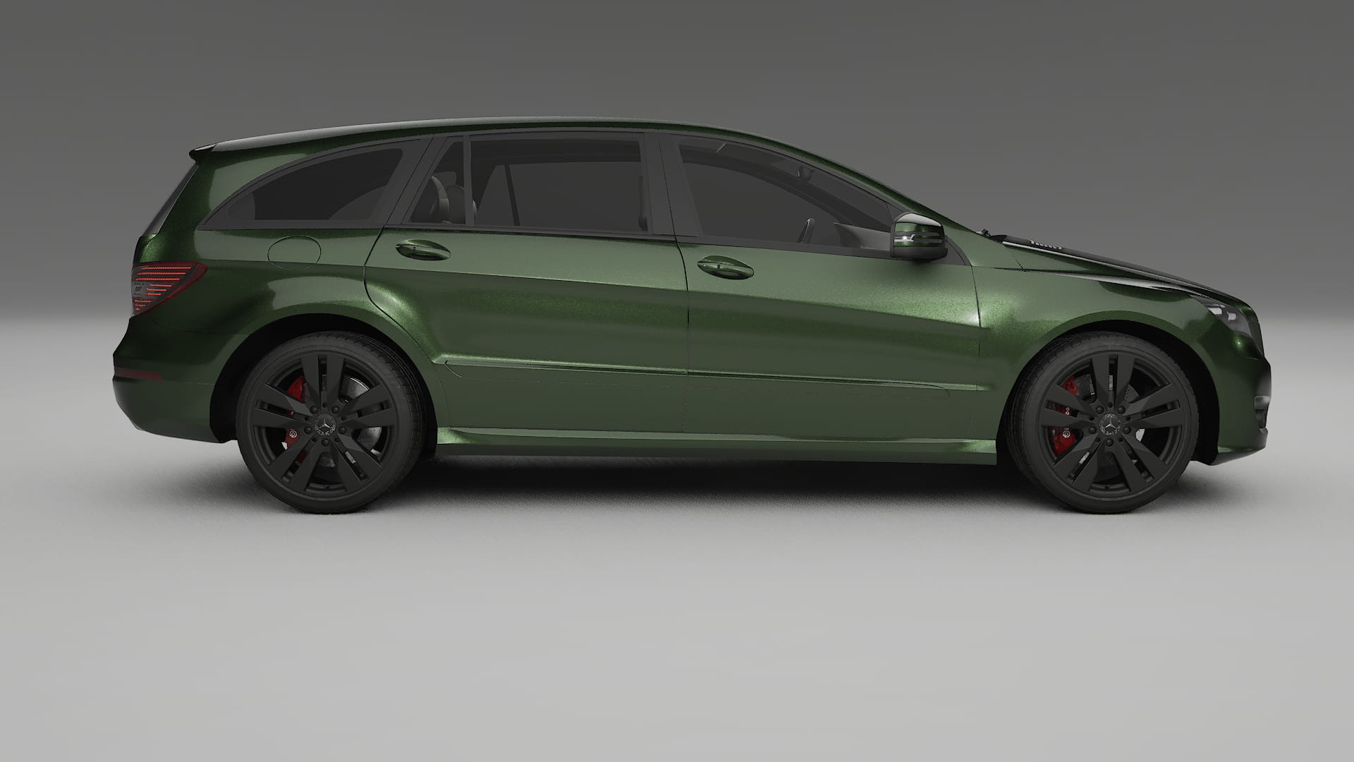 Mercedes R class W251 facelift LCI TPU Lakbeschermingsfolie | LAGOON Kleurveranderende PPF – Volledig Voorgesneden Kit