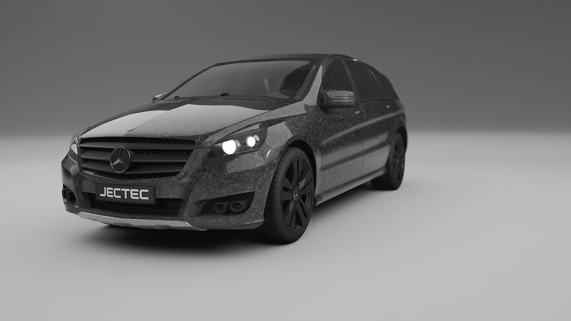 Mercedes R class W251 facelift LCI TPU Lakbeschermingsfolie | FORGED S Kleurveranderende PPF – Volledig Voorgesneden Kit 2