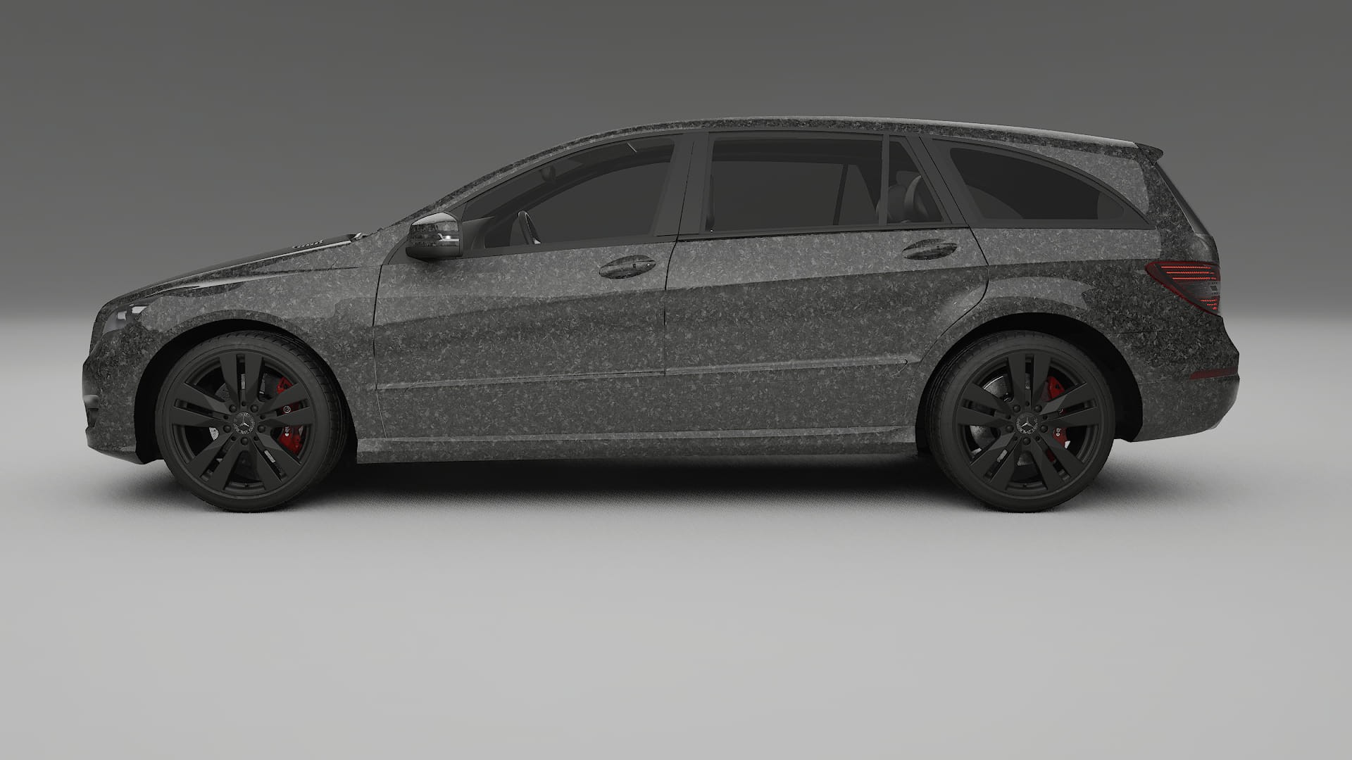 Mercedes R class W251 facelift LCI TPU Lakbeschermingsfolie | FORGED S Kleurveranderende PPF – Volledig Voorgesneden Kit