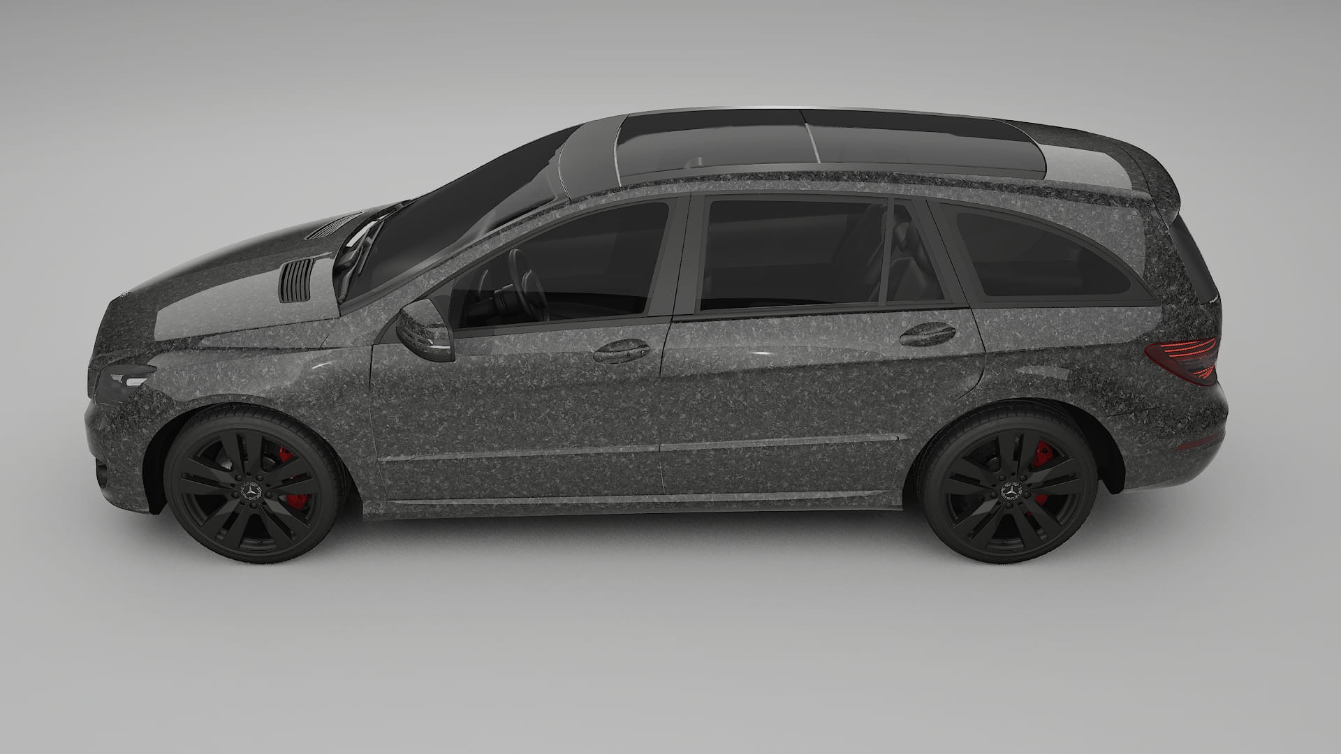 Mercedes R class W251 facelift LCI TPU Lakbeschermingsfolie | FORGED S Kleurveranderende PPF – Volledig Voorgesneden Kit